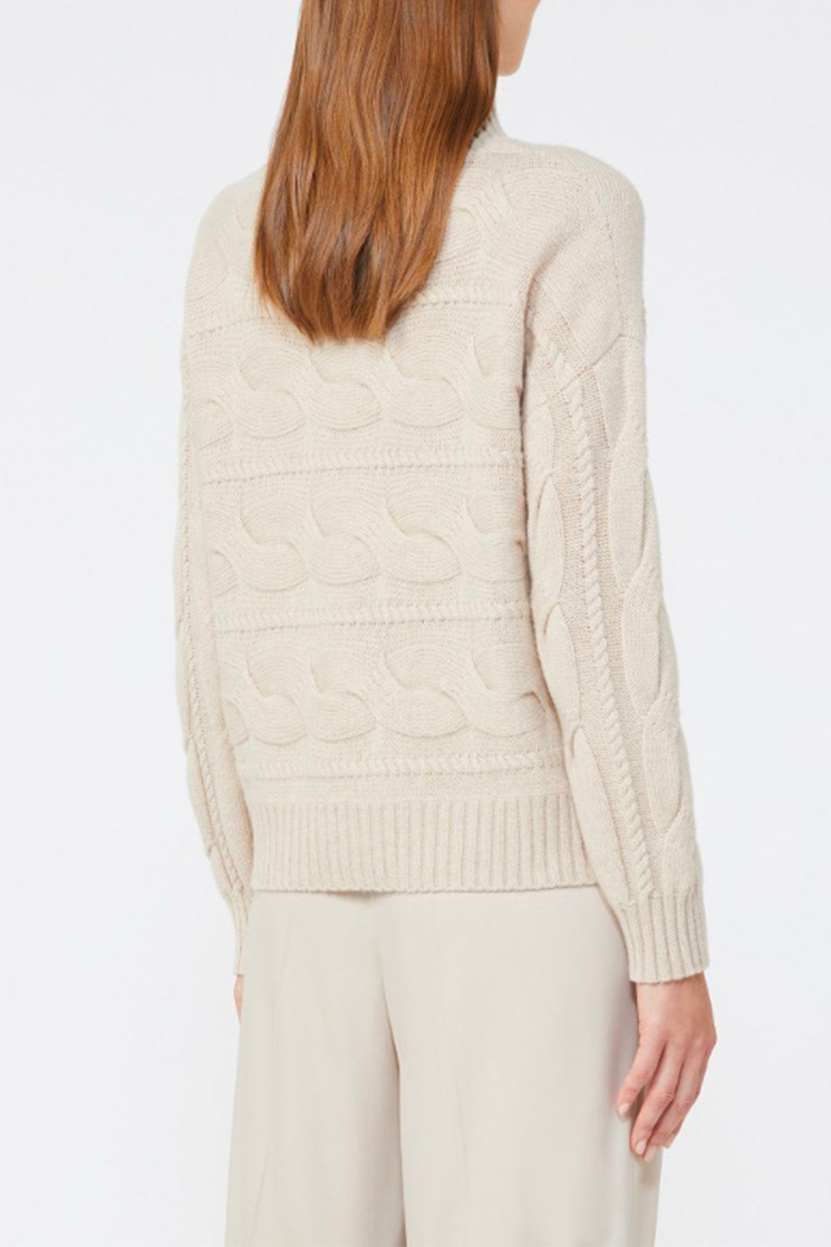 MAXMARA&#39;S BRANDS MAGLIA-CANOTTIERA-TOP  Maglia in lana e cashmere donna Max Mara Studio Vodka