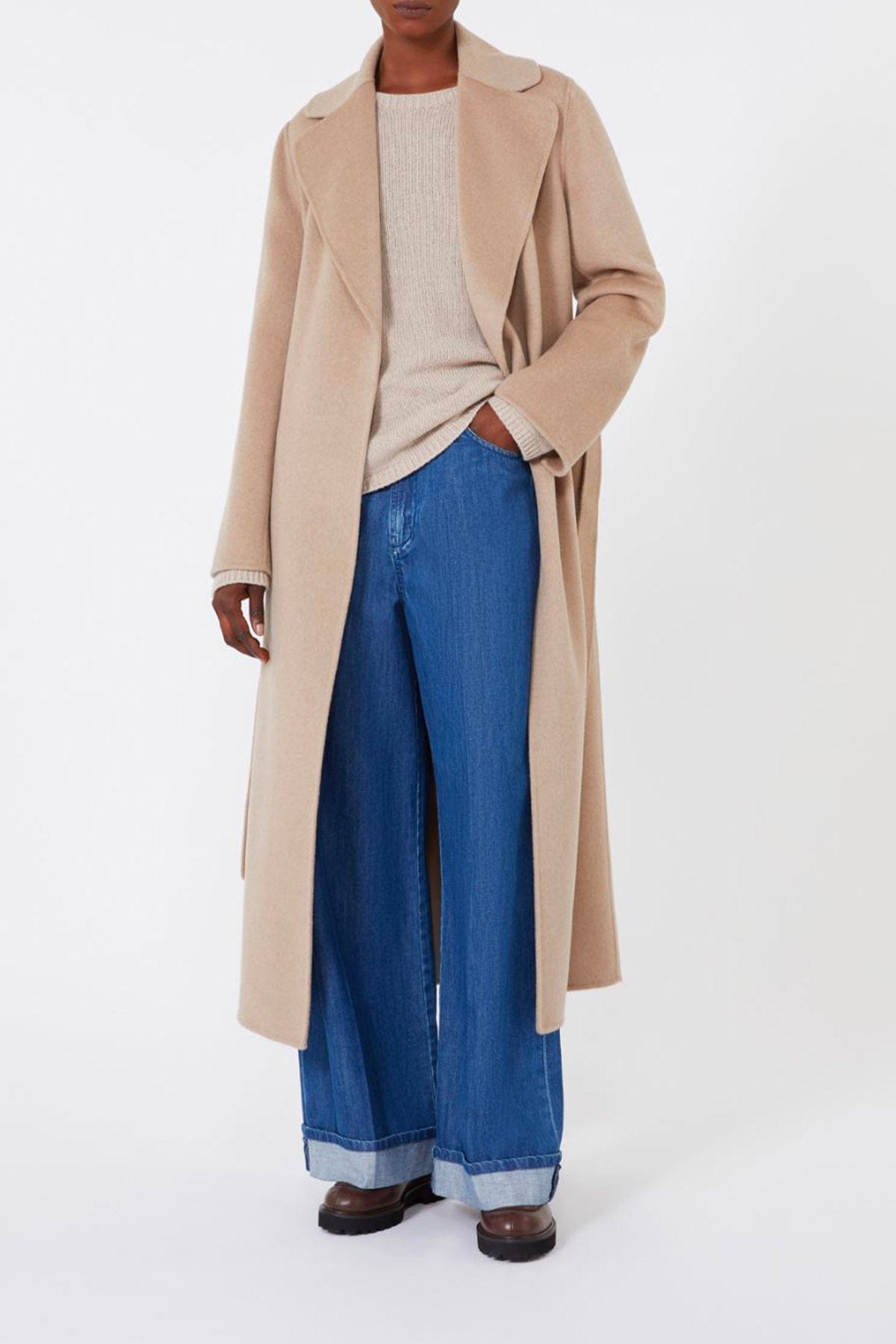MAXMARA&#39;S BRANDS MAGLIA-CANOTTIERA-TOP  Maglia in lana e cashmere donna &#39;S Max Mara Georg