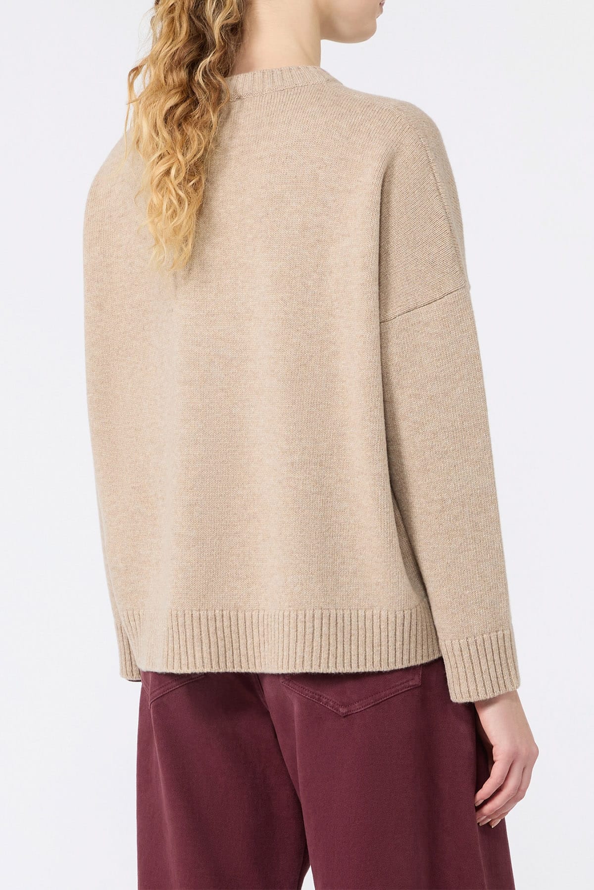 MAXMARA'S BRANDS MAGLIA-CANOTTIERA-TOP  Maglia in lana ricamata Max Mara Weekend Wkdpavidi