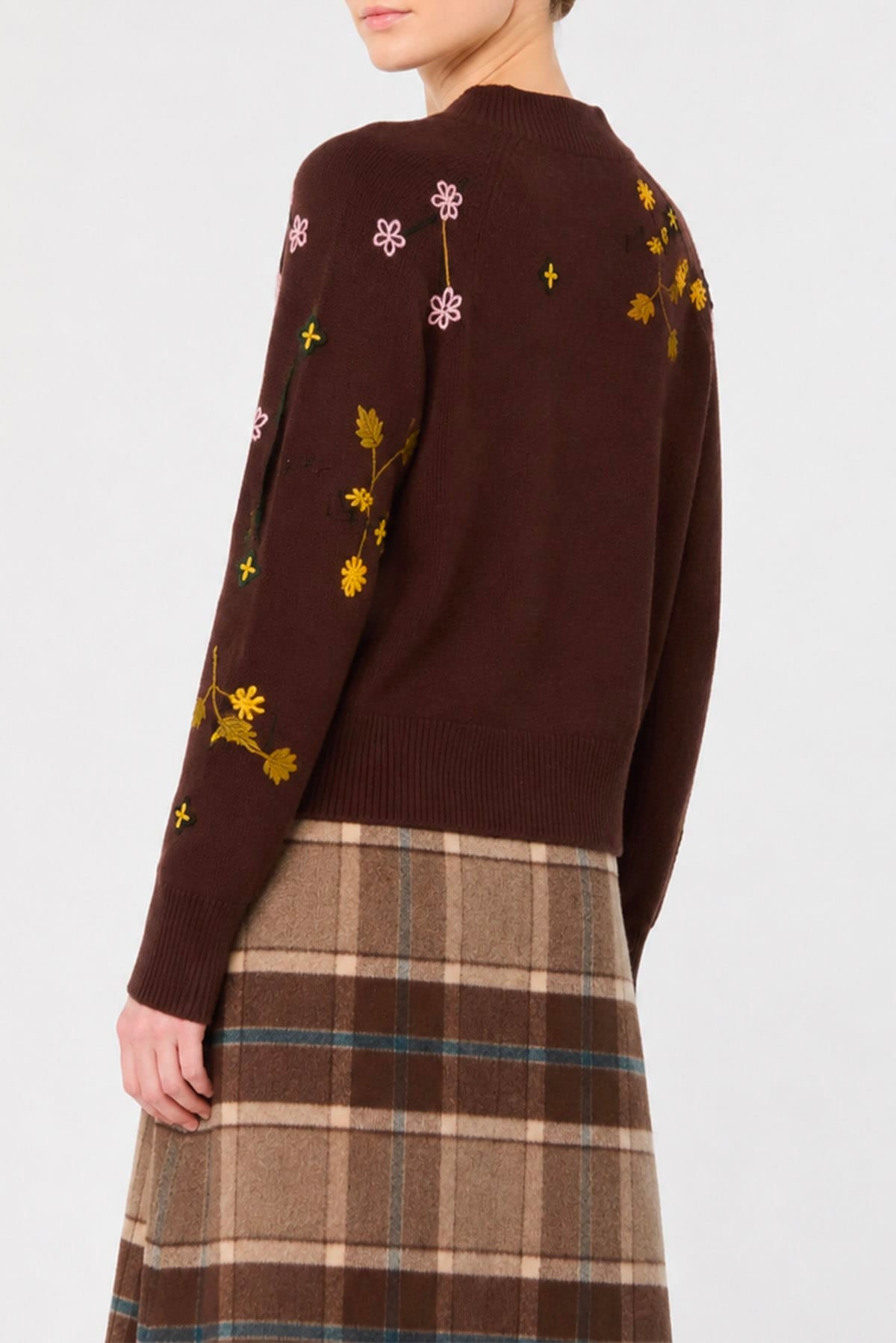 MAXMARA'S BRANDS MAGLIA-CANOTTIERA-TOP  Maglia in lana ricamata Max Mara Weekend Wkdrafia