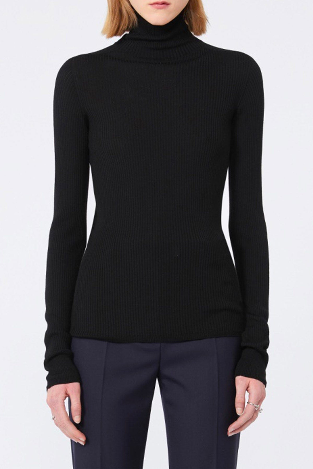 MAXMARA&#39;S BRANDS MAGLIA-CANOTTIERA-TOP  Maglia in lana slim donna Sportmax Niagara