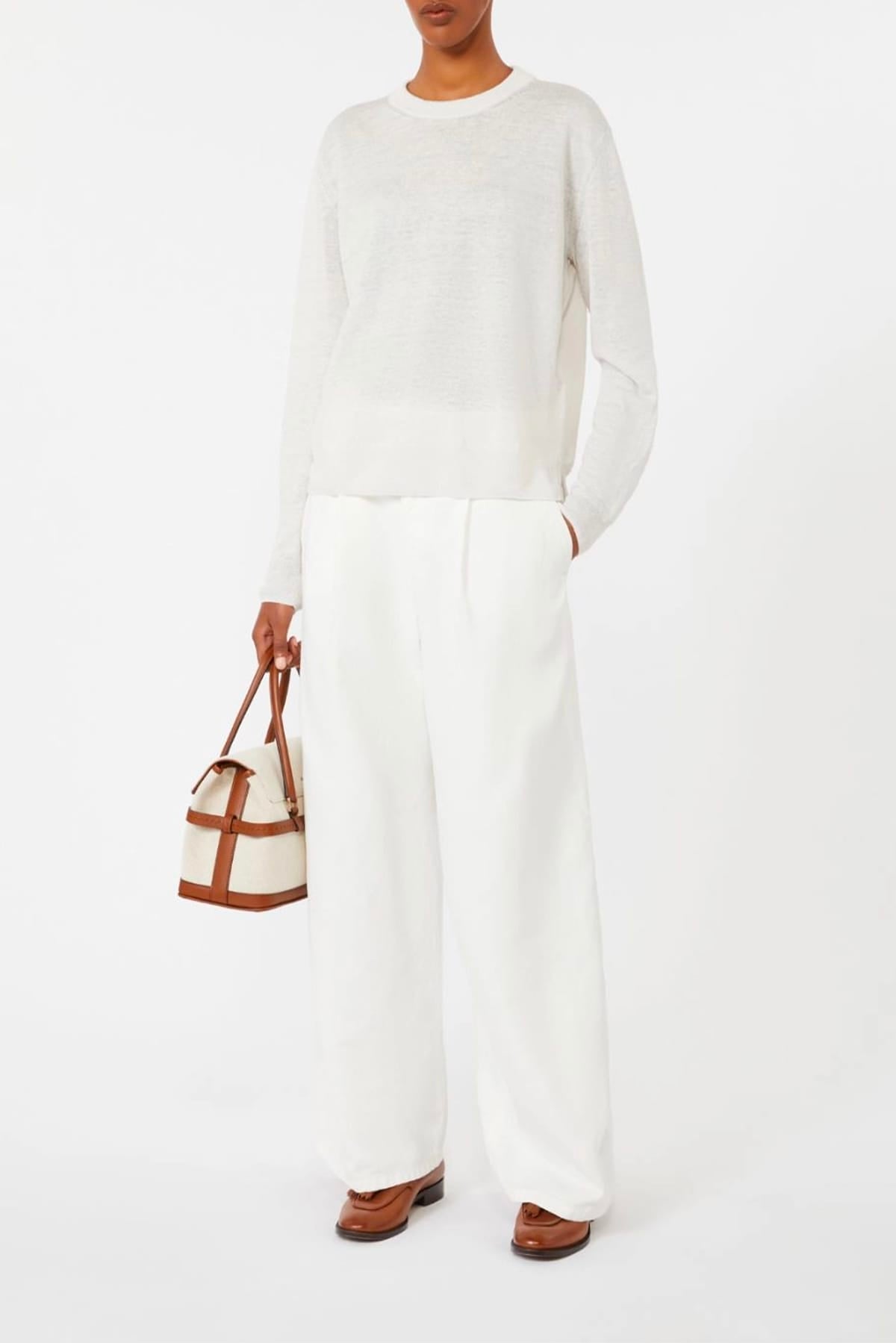 MAXMARA'S BRANDS MAGLIA-CANOTTIERA-TOP  Maglia in lino donna 'S Max Mara Smmfervore