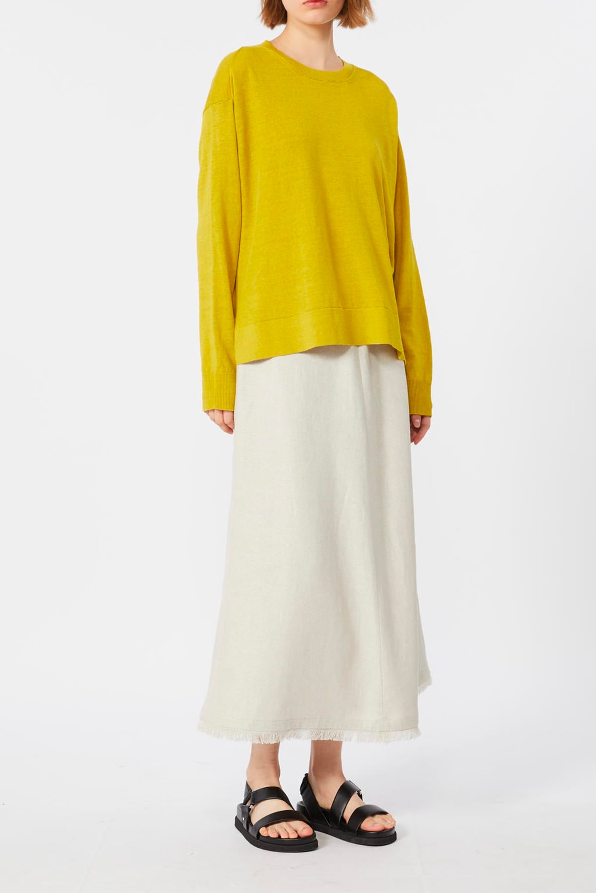 MAXMARA'S BRANDS MAGLIA-CANOTTIERA-TOP  Maglia in lino donna 'S Max Mara Smmfiorire