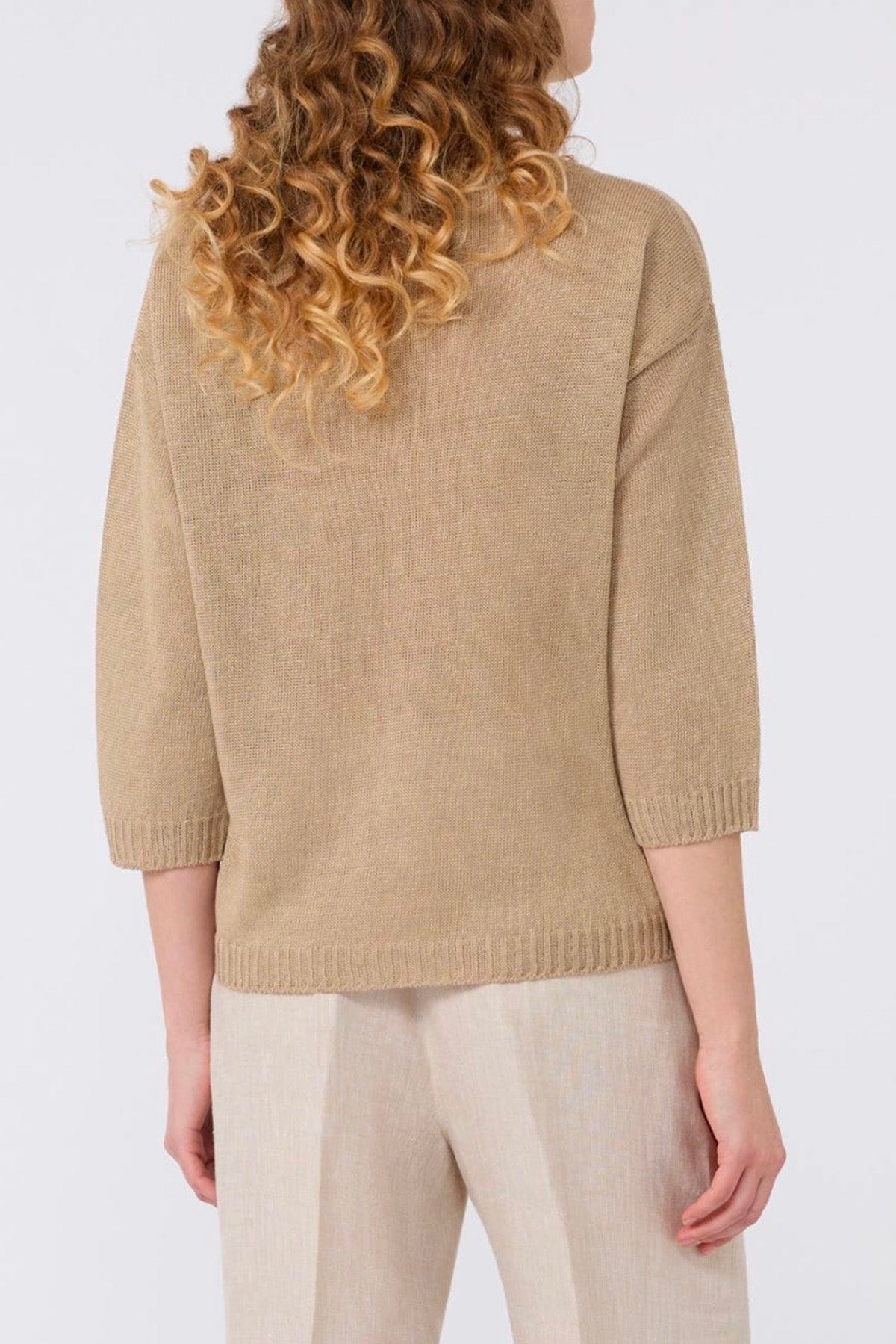 MAXMARA'S BRANDS MAGLIA-CANOTTIERA-TOP  Maglia in lino donna Weekend Max Mara Wkdcannone