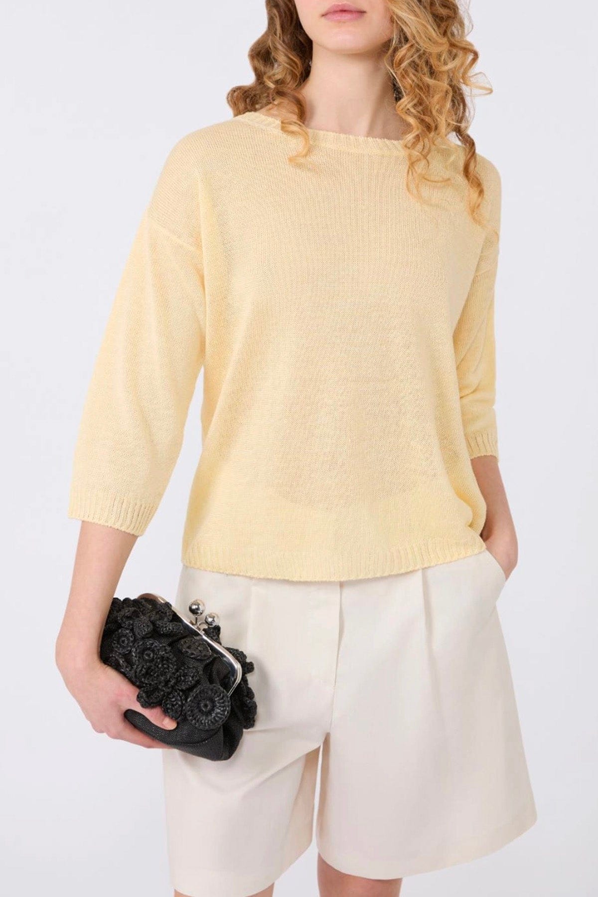 MAXMARA'S BRANDS MAGLIA-CANOTTIERA-TOP  Maglia in lino donna Weekend Max Mara Wkdcannone