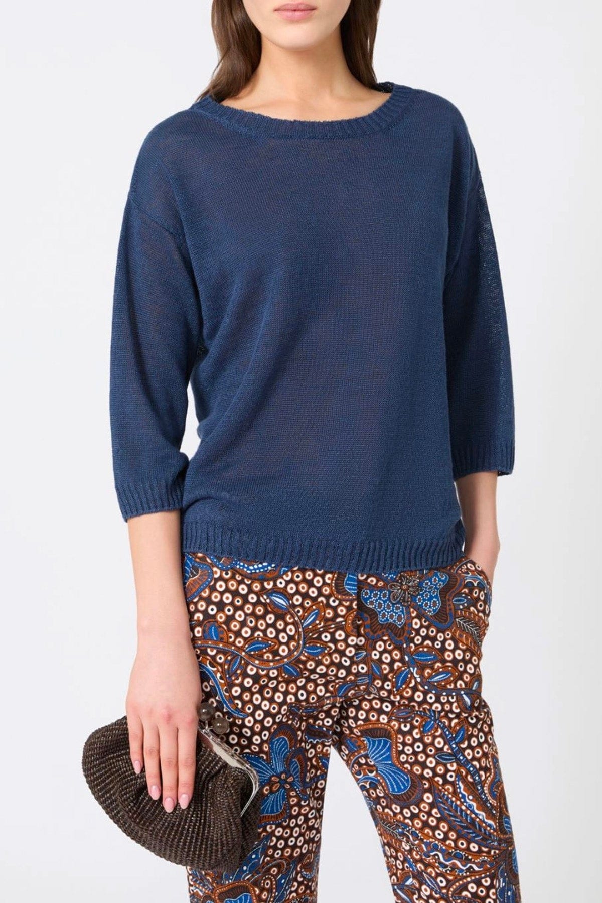 MAXMARA'S BRANDS MAGLIA-CANOTTIERA-TOP  Maglia in lino donna Weekend Max Mara Wkdcannone
