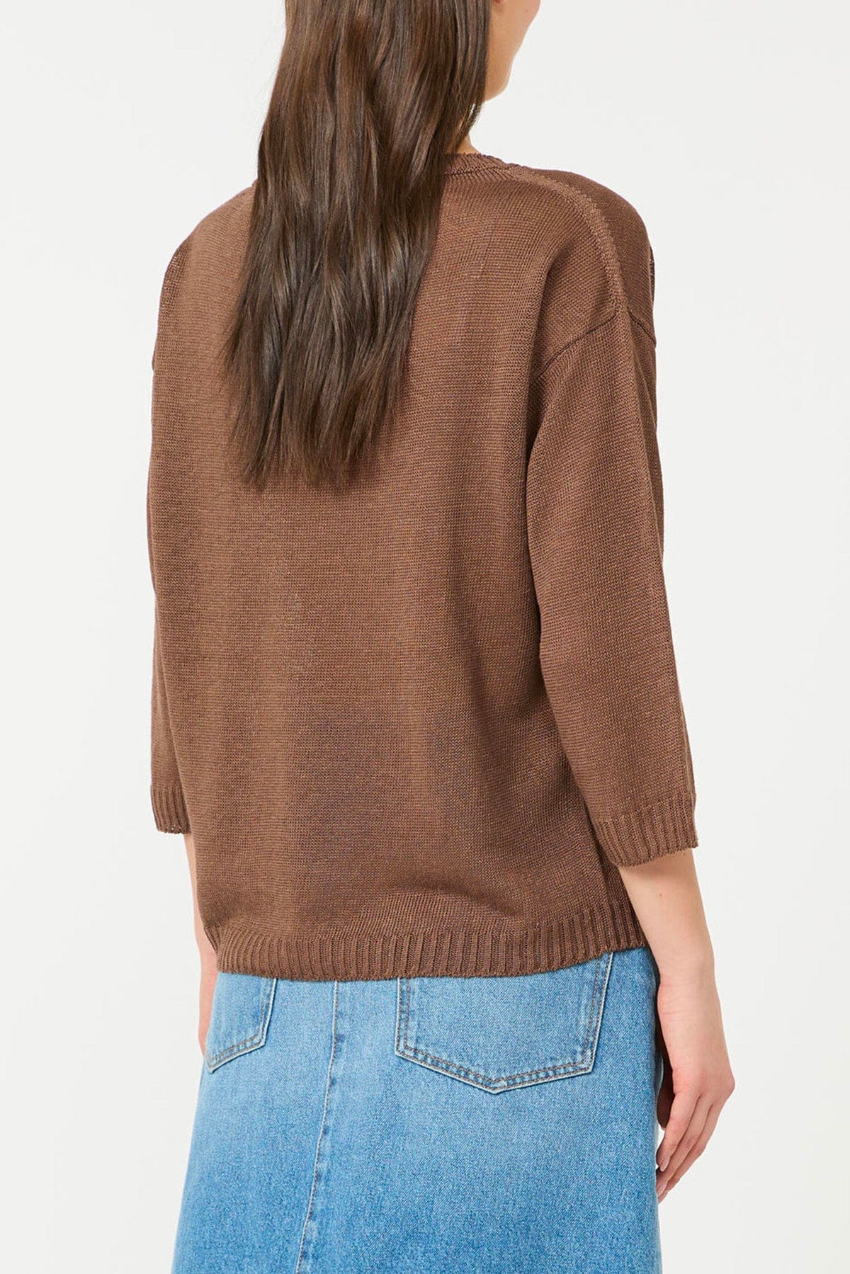 MAXMARA'S BRANDS MAGLIA-CANOTTIERA-TOP  Maglia in lino donna Weekend Max Mara Wkdcannone