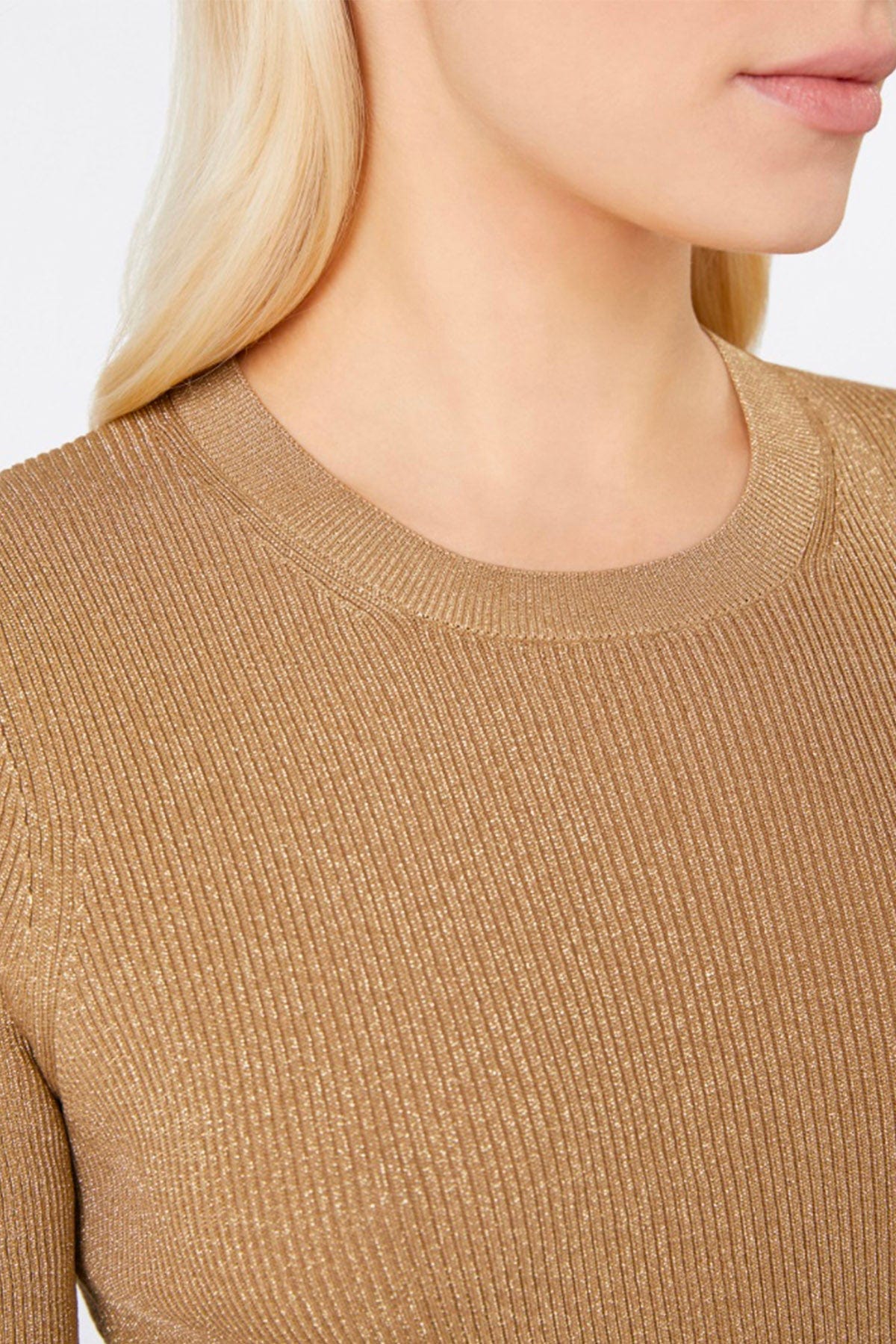 MAXMARA&#39;S BRANDS MAGLIA-CANOTTIERA-TOP  Maglia in lurex donna Studio Max Mara Svelto