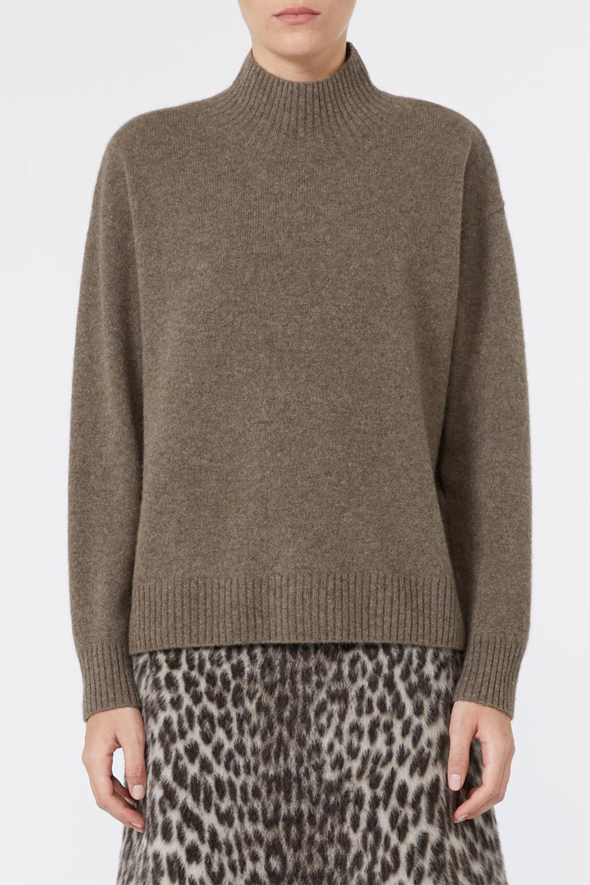 MAXMARA'S BRANDS MAGLIA-CANOTTIERA-TOP  Maglia in yak donna 'S Max Mara Smmnocino