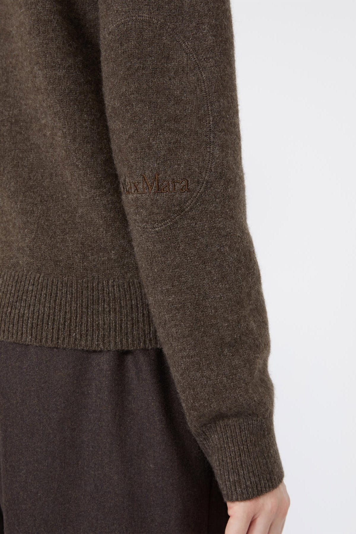 MAXMARA'S BRANDS MAGLIA-CANOTTIERA-TOP  Maglia in yak marrone donna 'S Max Mara Smmvoliera