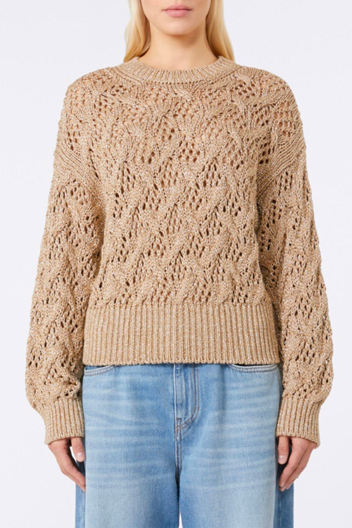 MAXMARA&#39;S BRANDS MAGLIA-CANOTTIERA-TOP  Maglia maniche lunghe donna Studio Max Mara Pilade
