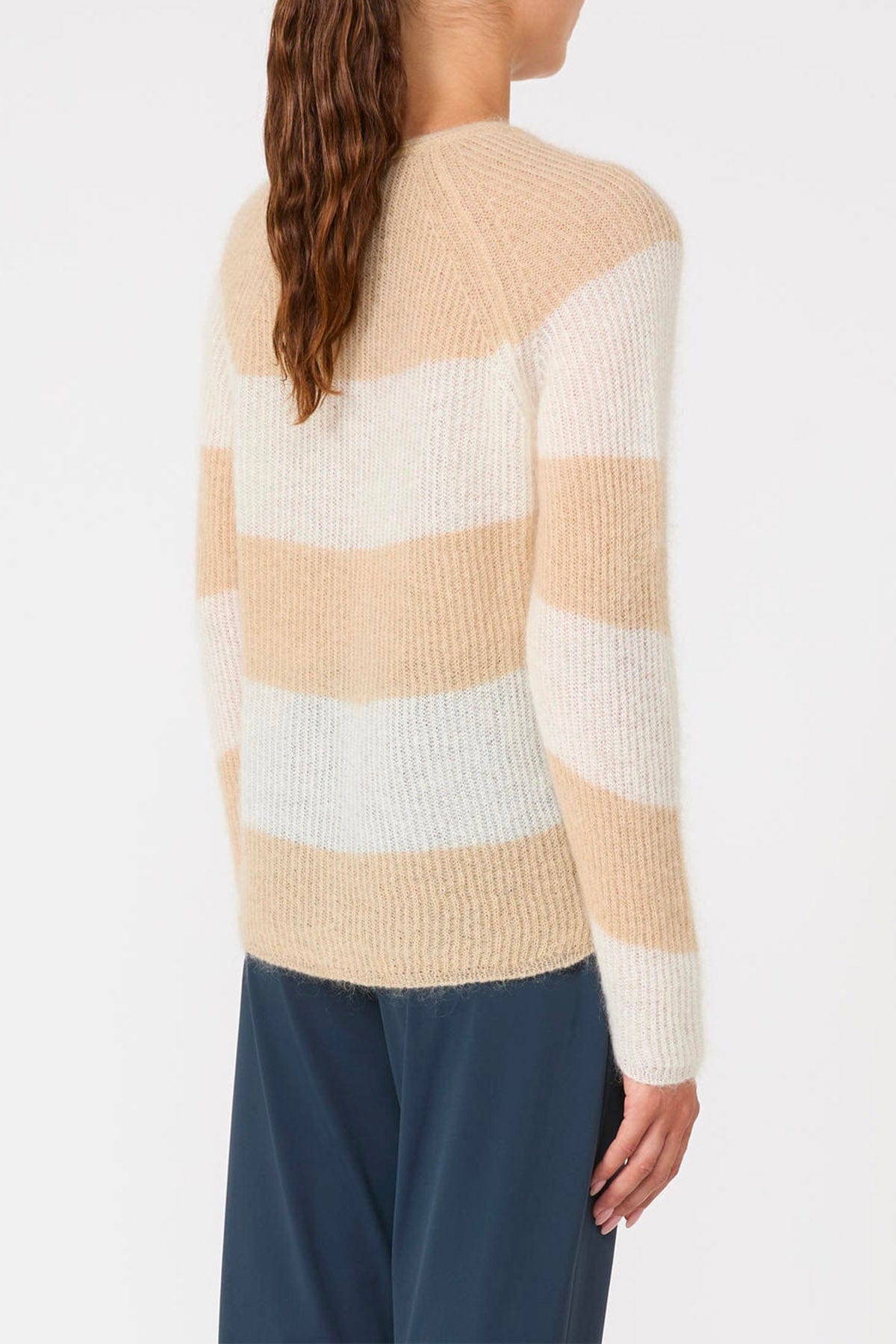 MAXMARA&#39;S BRANDS MAGLIA-CANOTTIERA-TOP  Maglia rigata donna Max Mara MM Ricetta