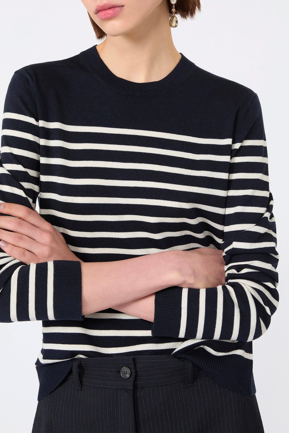 MAXMARA'S BRANDS MAGLIA-CANOTTIERA-TOP  Maglia rigata donna Max Mara Weekend Wkdsicilia