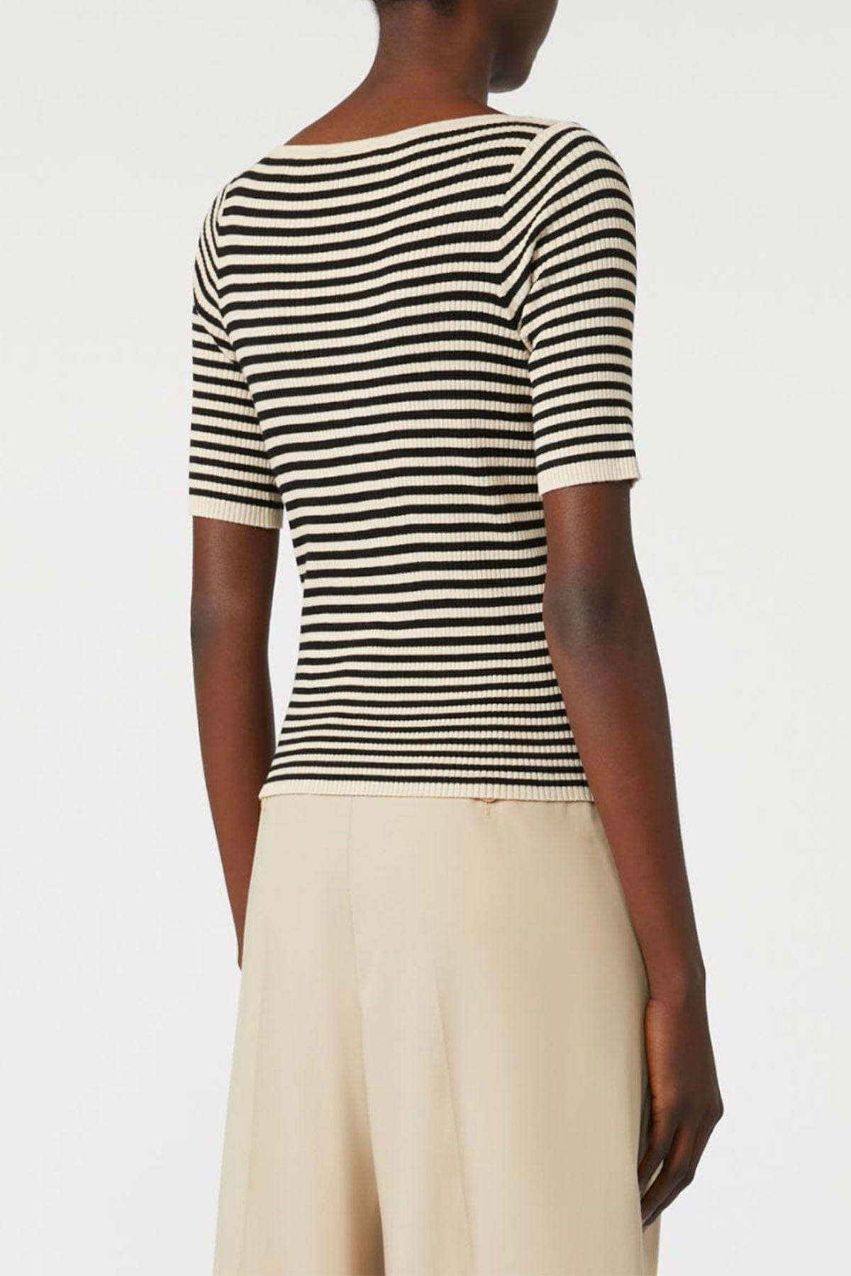 MAXMARA&#39;S BRANDS MAGLIA-CANOTTIERA-TOP  Maglia rigata donna Weekend Max Mara Waser
