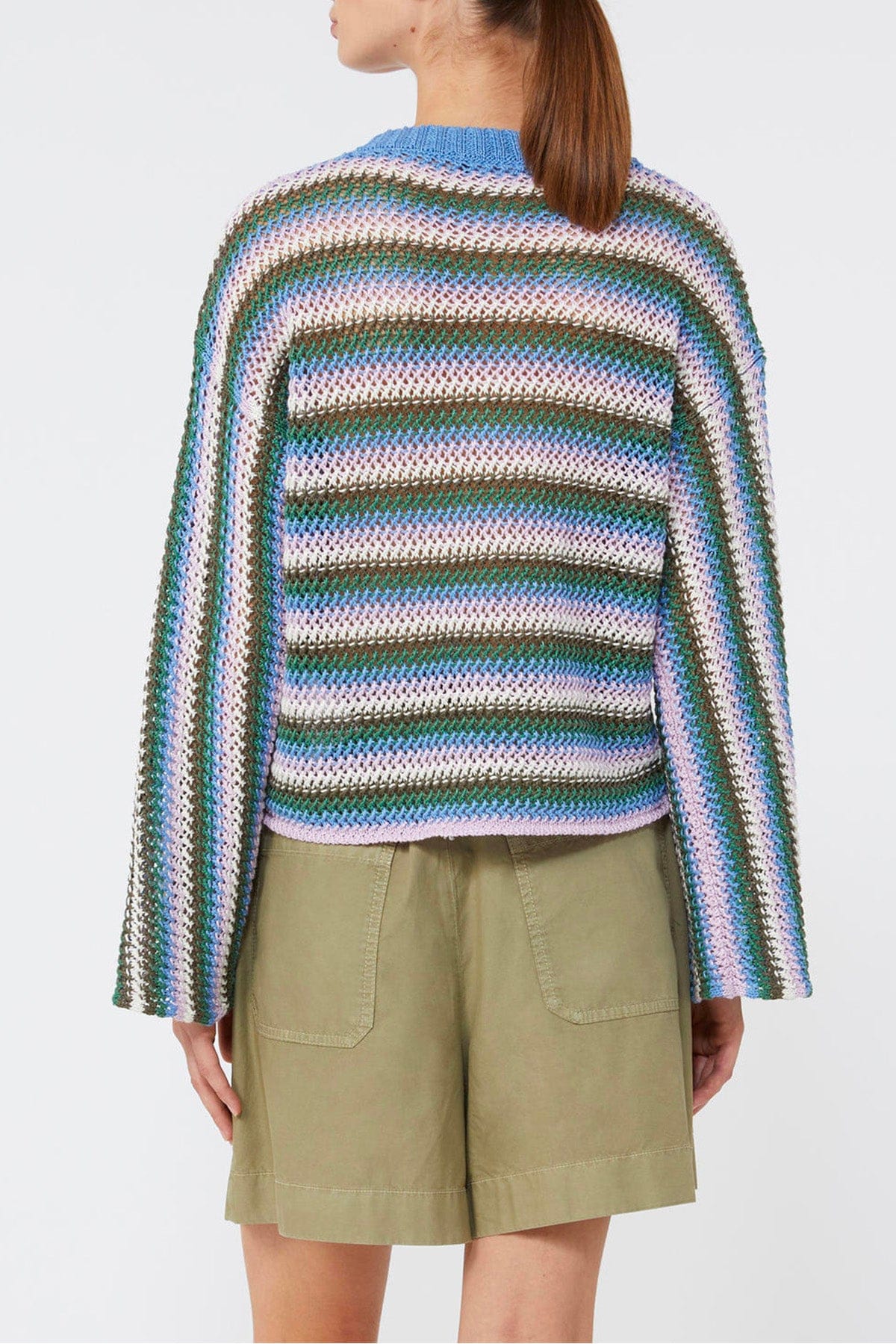 MAXMARA'S BRANDS MAGLIA-CANOTTIERA-TOP  MAGLIA RIGATA / XXS Maglia rigata in lino donna Weekend Max Mara Wkdepica
