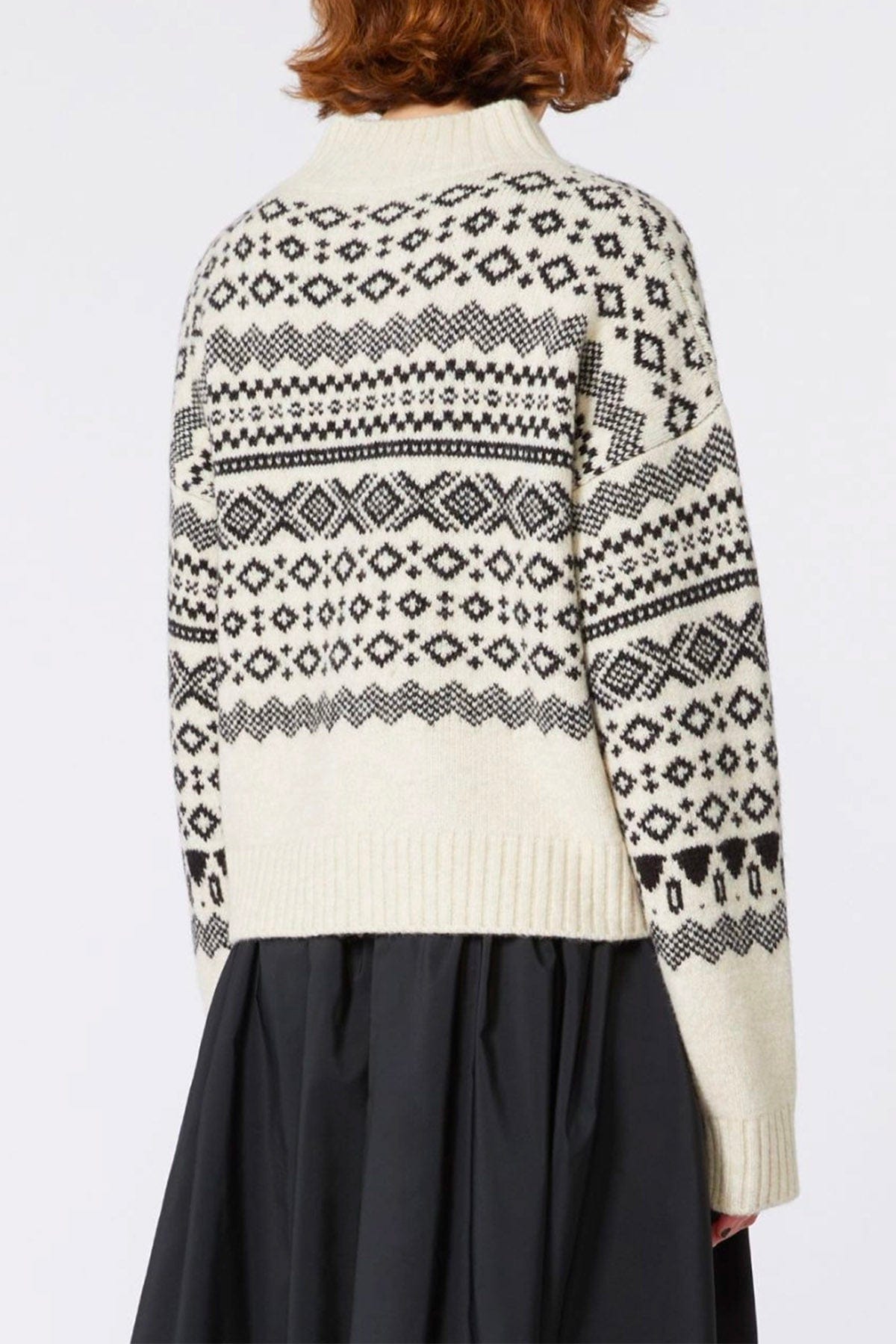 MAXMARA&#39;S BRANDS MAGLIA-CANOTTIERA-TOP  Maglione fantasia Max Mara Weekend Brioso1234