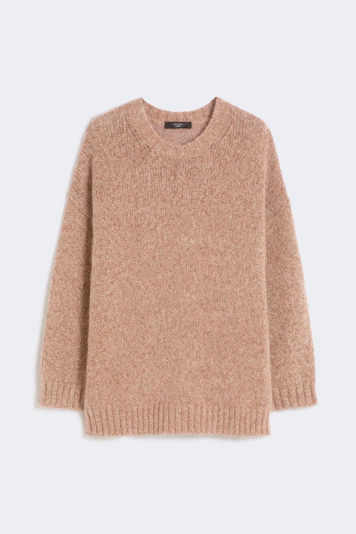 MAXMARA'S BRANDS MAGLIA-CANOTTIERA-TOP  MARRONE / XXS Maglia in mohair con lurex donna Weekend Max Mara Wkdfuretto