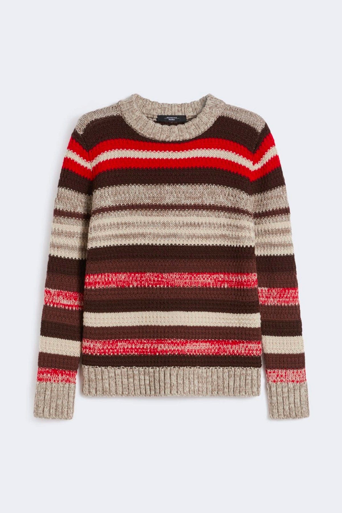 MAXMARA'S BRANDS MAGLIA-CANOTTIERA-TOP  RIGATA MULTICOLOR / XXS Maglia in lana rigata donna Weekend Max Mara Ilde