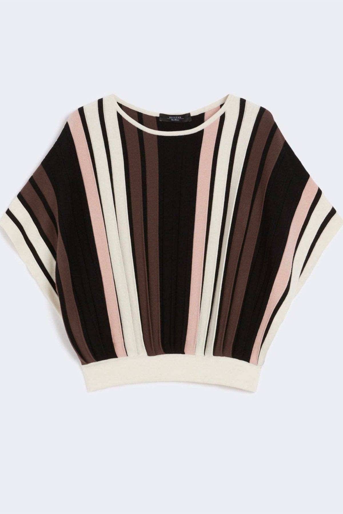 MAXMARA'S BRANDS MAGLIA-CANOTTIERA-TOP  RIGATO MULTICOLOR / XXS Maglia rigata multicolor donna Weekend Max Mara Pegola