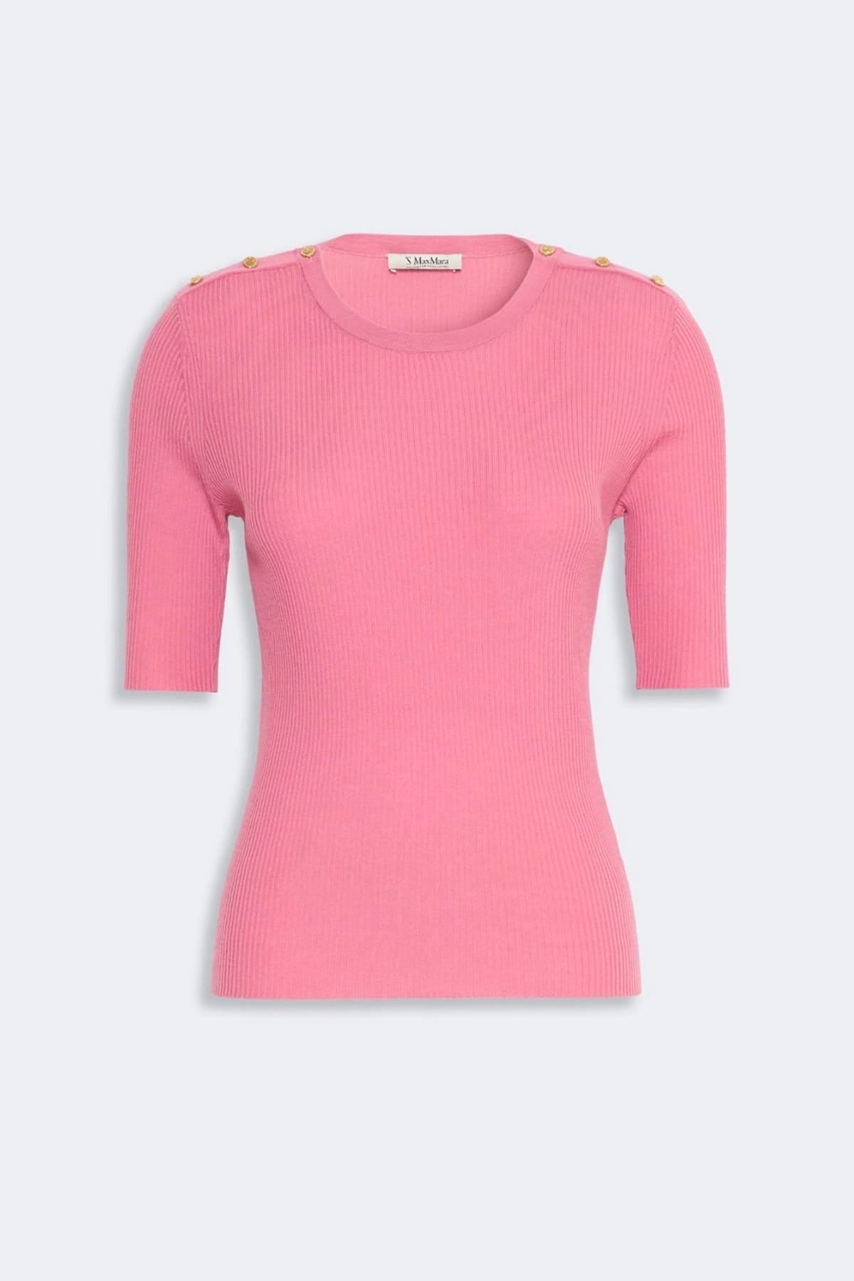 MAXMARA'S BRANDS MAGLIA-CANOTTIERA-TOP  ROSA / XXS Maglia in lana donna 'S Max Mara Smmriviera