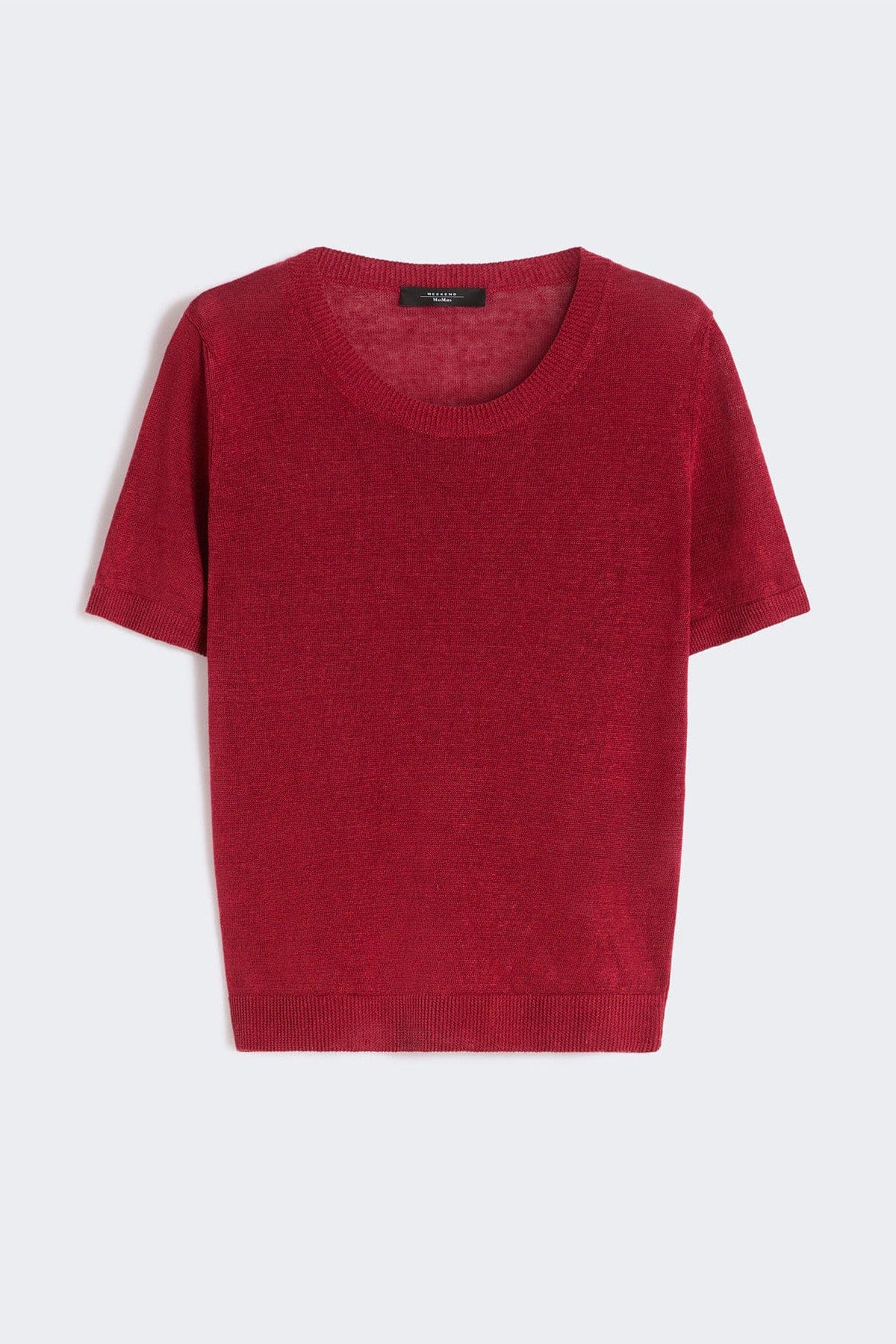 MAXMARA'S BRANDS MAGLIA-CANOTTIERA-TOP  ROSSO CILIEGIA / XXS Maglia donna Weekend Max Mara Wkdpancone
