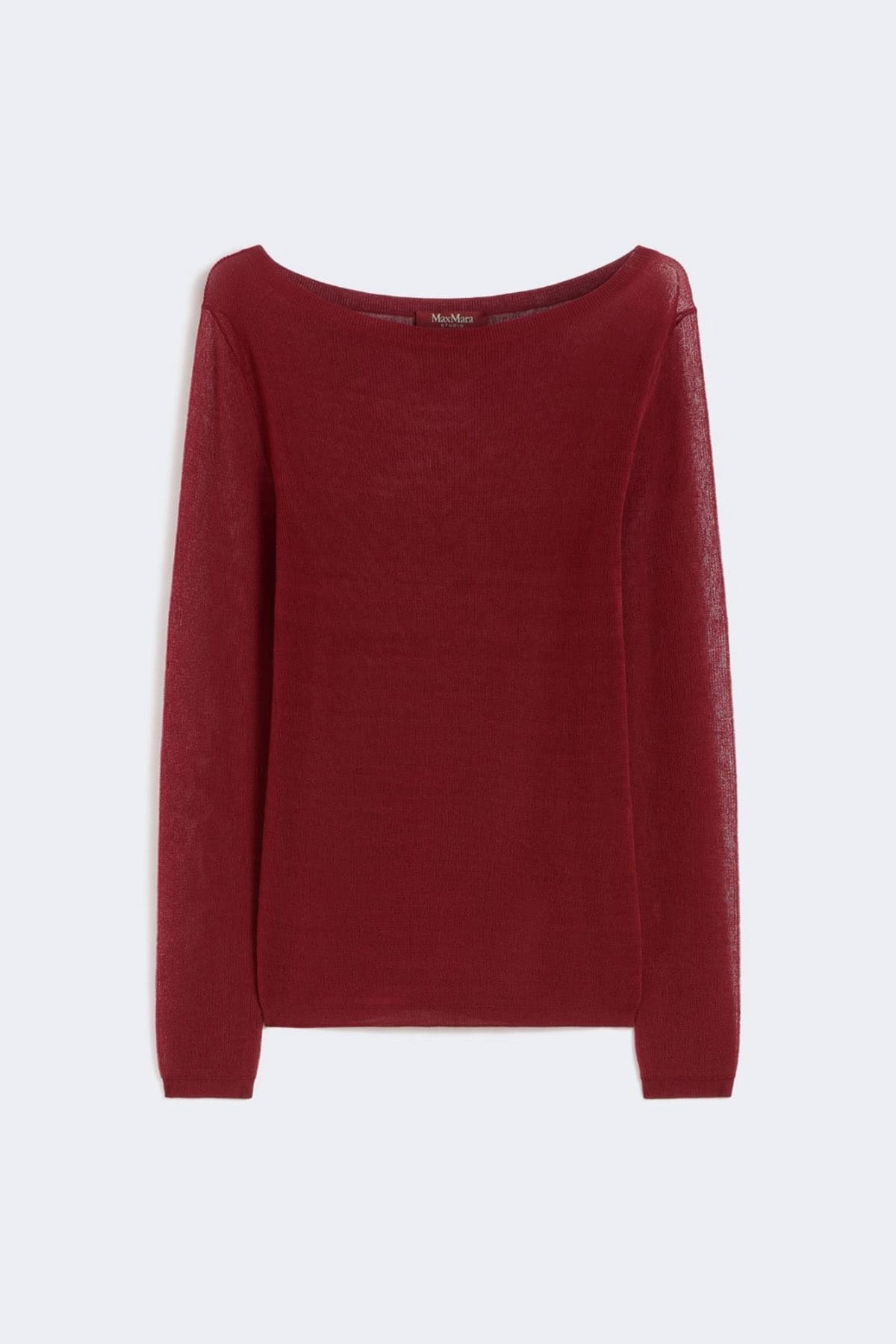 MAXMARA'S BRANDS MAGLIA-CANOTTIERA-TOP  ROSSO MATTONE / XXS Maglia in cotone donna Max Mara Studio Mstfiorito