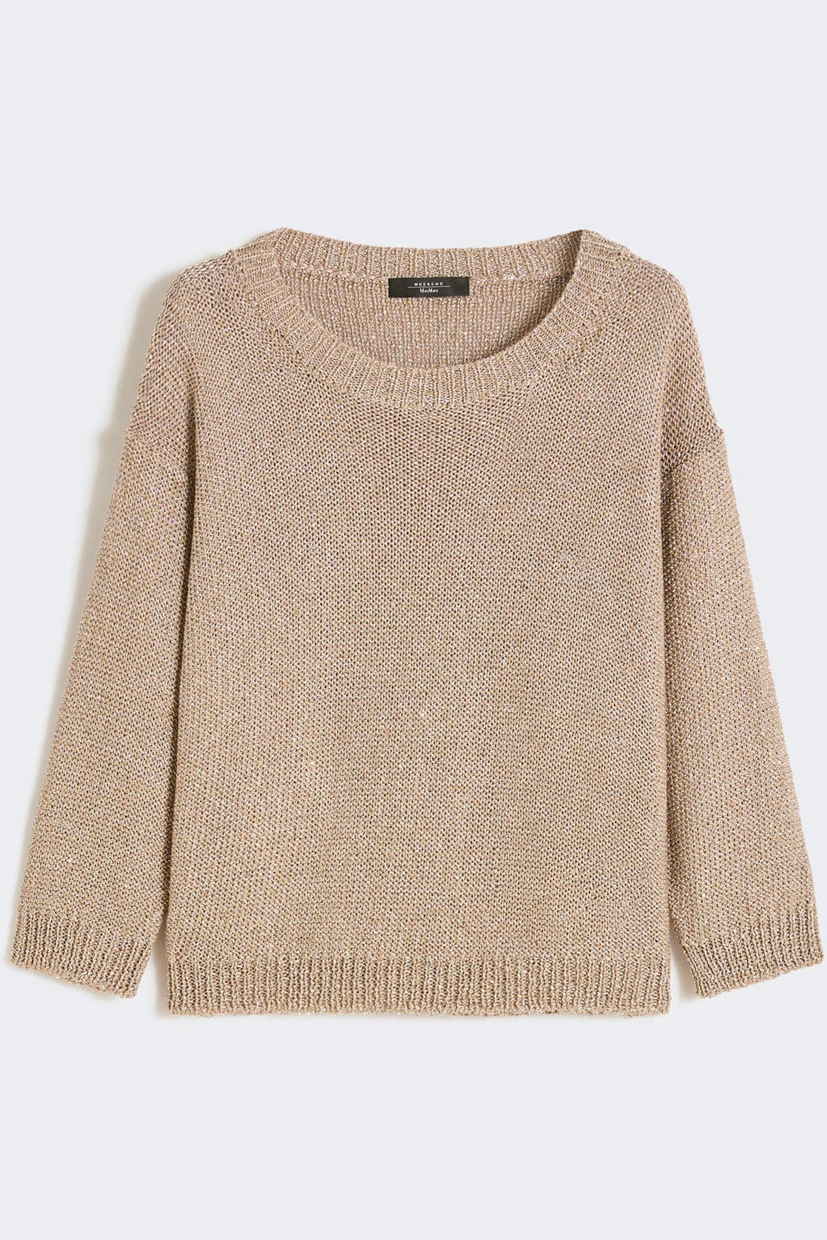MAXMARA'S BRANDS MAGLIA-CANOTTIERA-TOP  SABBIA / XXS Maglia donna in filato di vescosa Weekend Max Mara Wkdgelada