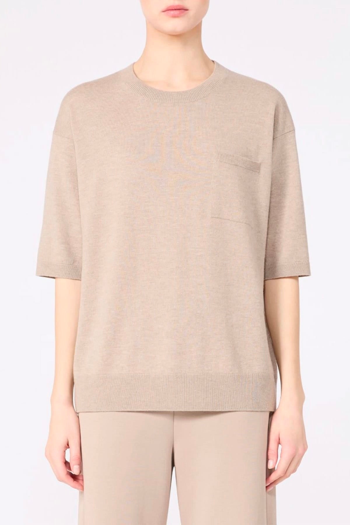 MAXMARA'S BRANDS MAGLIA-CANOTTIERA-TOP  T-Shirt in maglia donna 'S Max Mara Smmeurelia