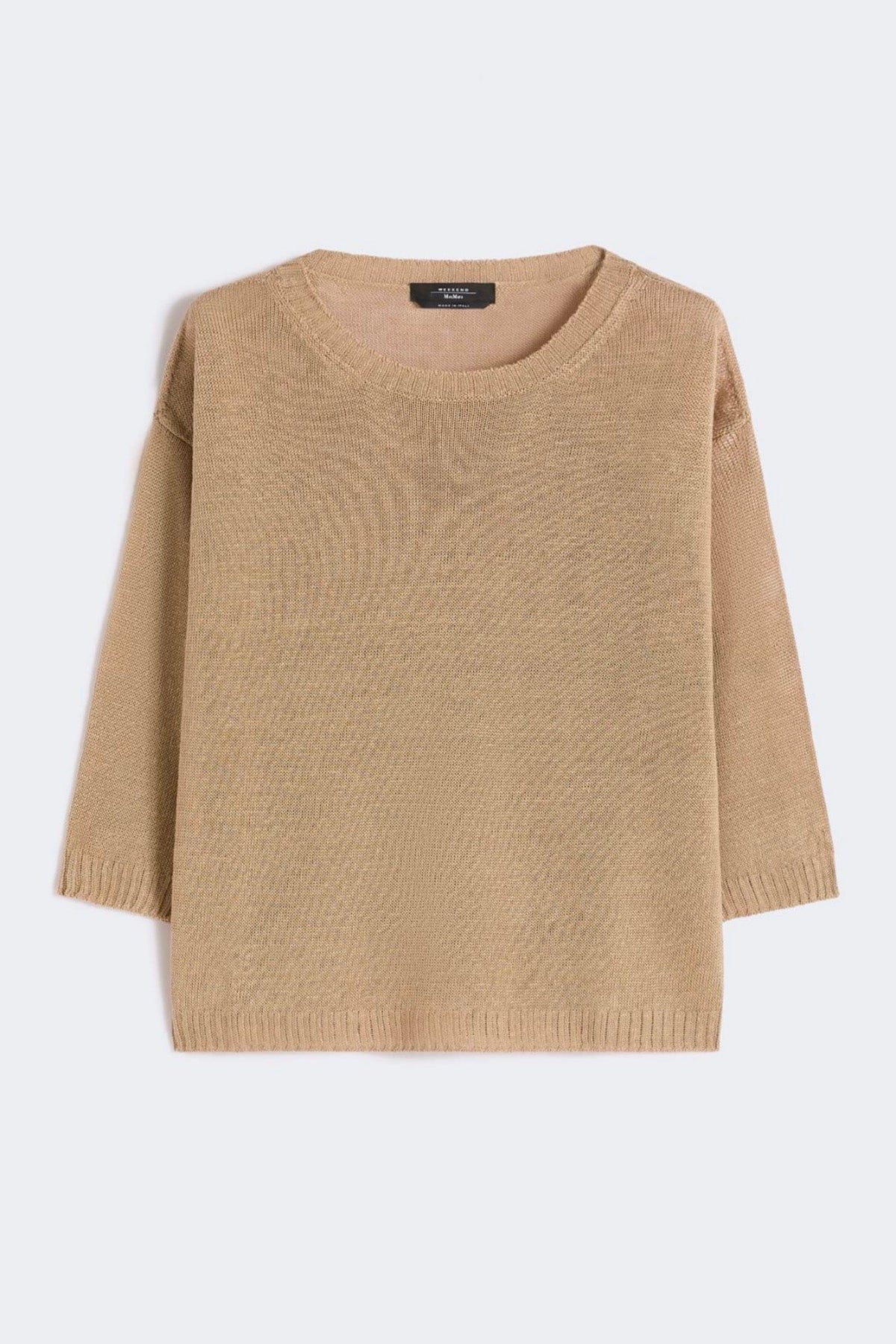 MAXMARA'S BRANDS MAGLIA-CANOTTIERA-TOP  BIANCO / XXS Maglia in lino donna Weekend Max Mara Wkdcannone