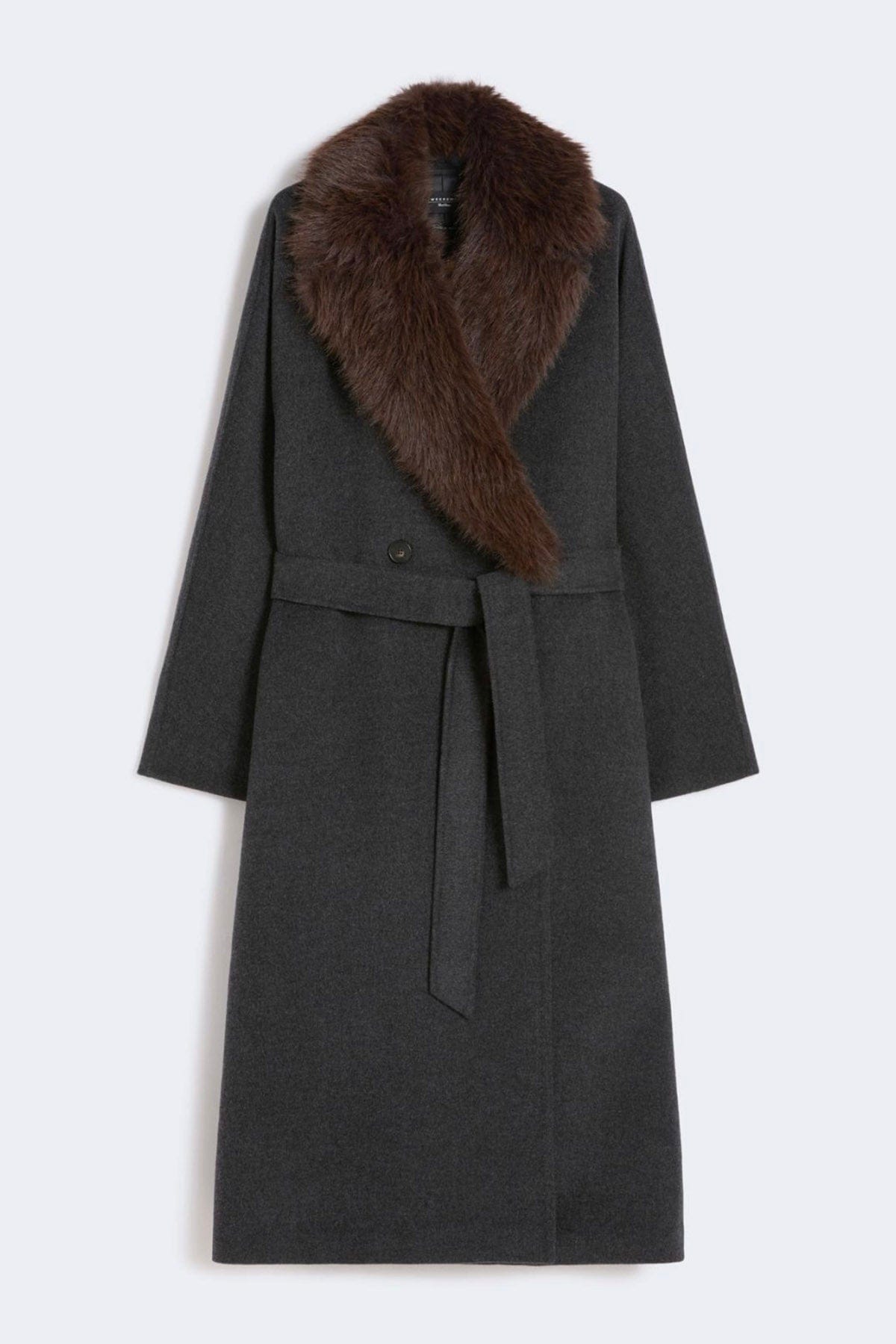 MAXMARA&#39;S BRANDS MANTELLO-MANTELLA  ANTRACITE GRIGIO / 34 Cappotto in lana donna Max Mara Weekend Cacio1234
