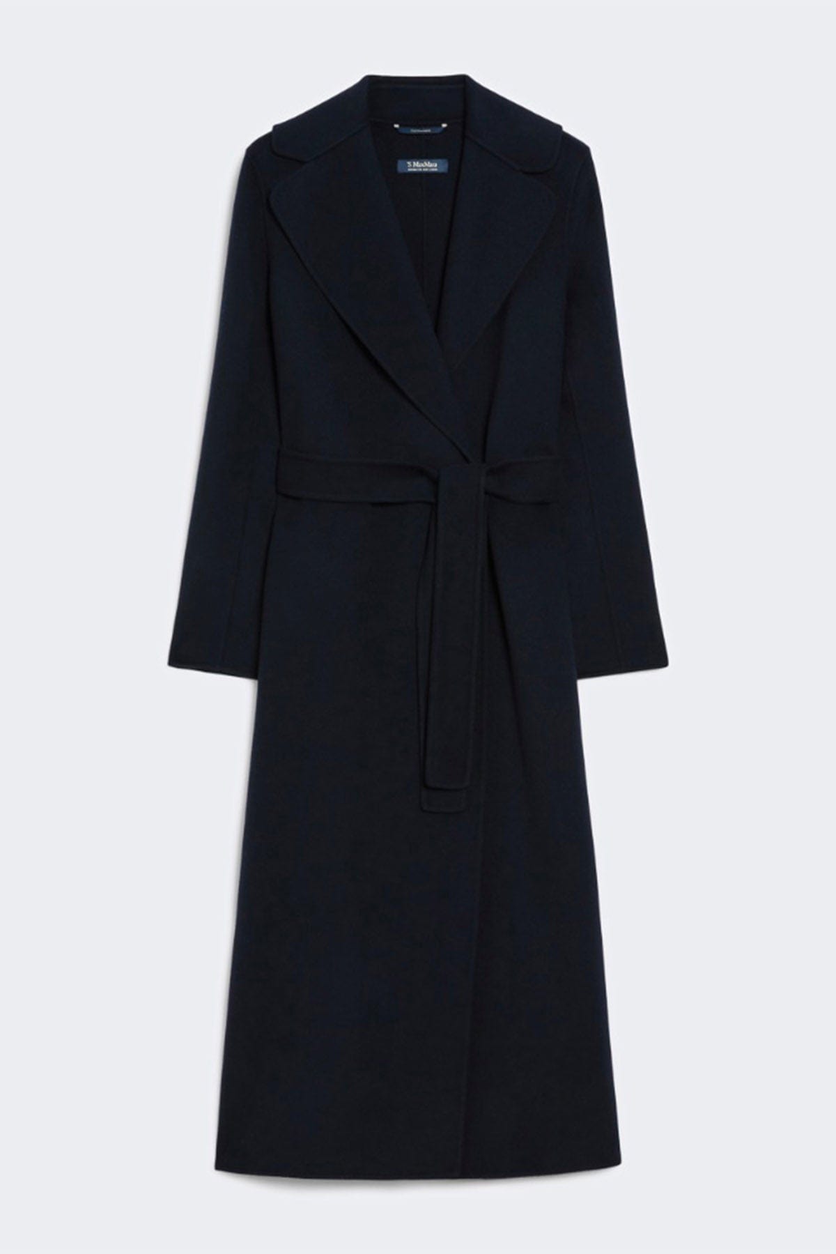 MAXMARA'S BRANDS MANTELLO-MANTELLA  BLU SCURO / 34 Cappotto donna in lana 'S Max Mara Poldo