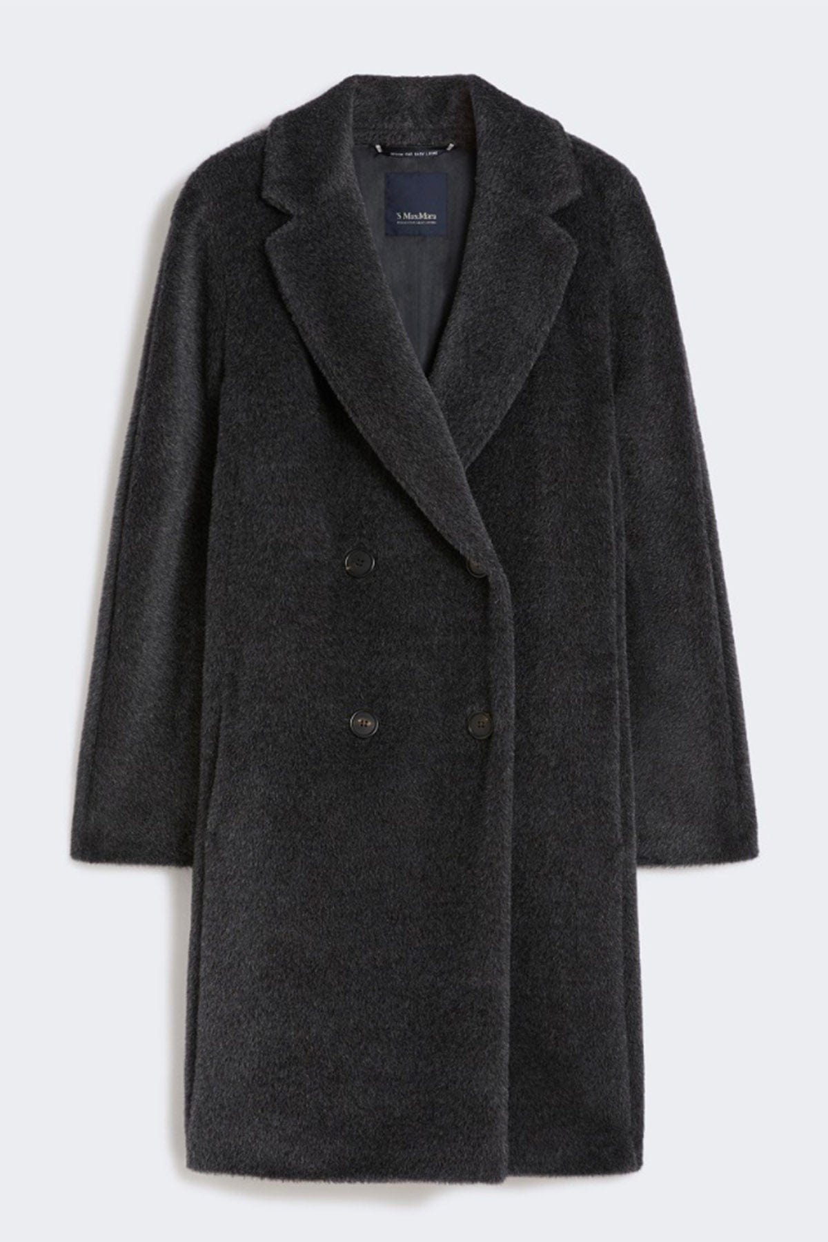MAXMARA'S BRANDS MANTELLO-MANTELLA  BLU SCURO / 34 Iconic coat 'S Max Mara Roseto in lana e alpaca