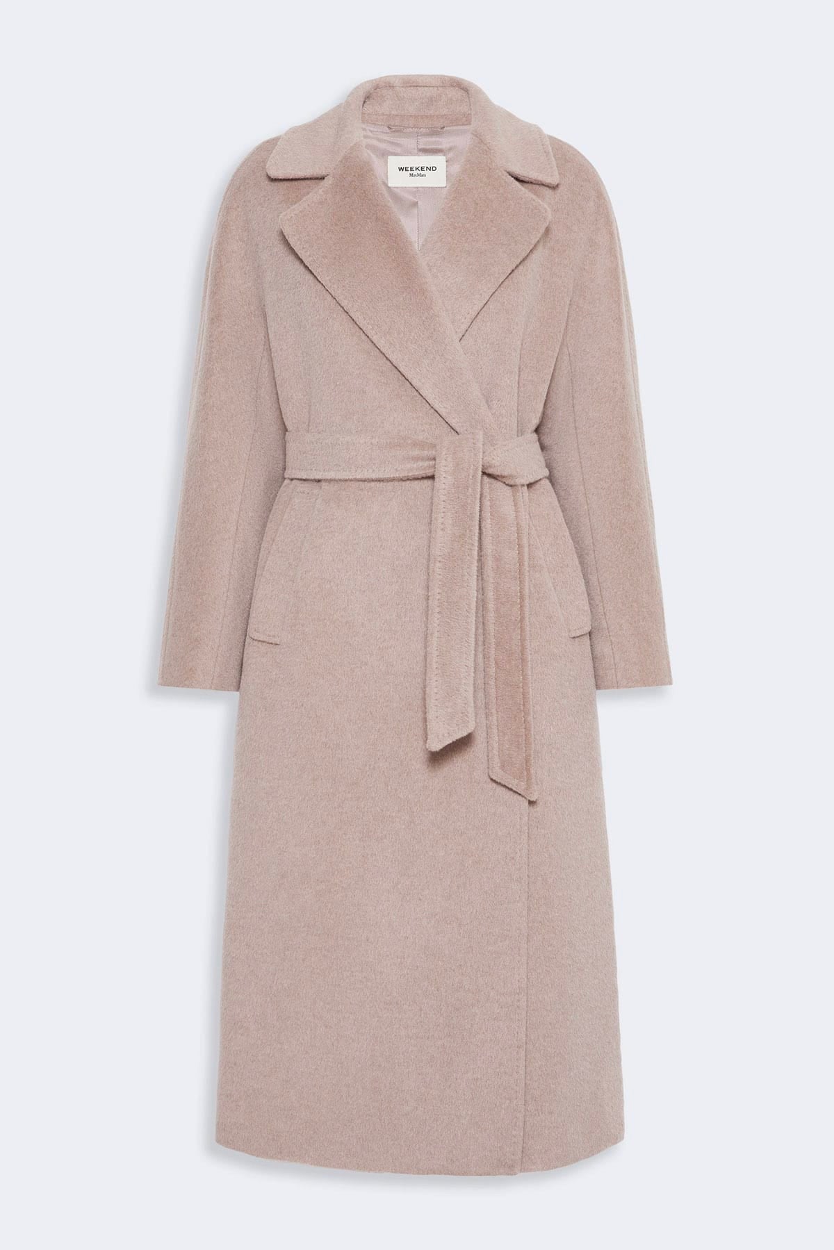 MAXMARA'S BRANDS MANTELLO-MANTELLA  CACHA / 34 Cappotto in orsetto lana e alpaca Max Mara Weekend Wkdtempera