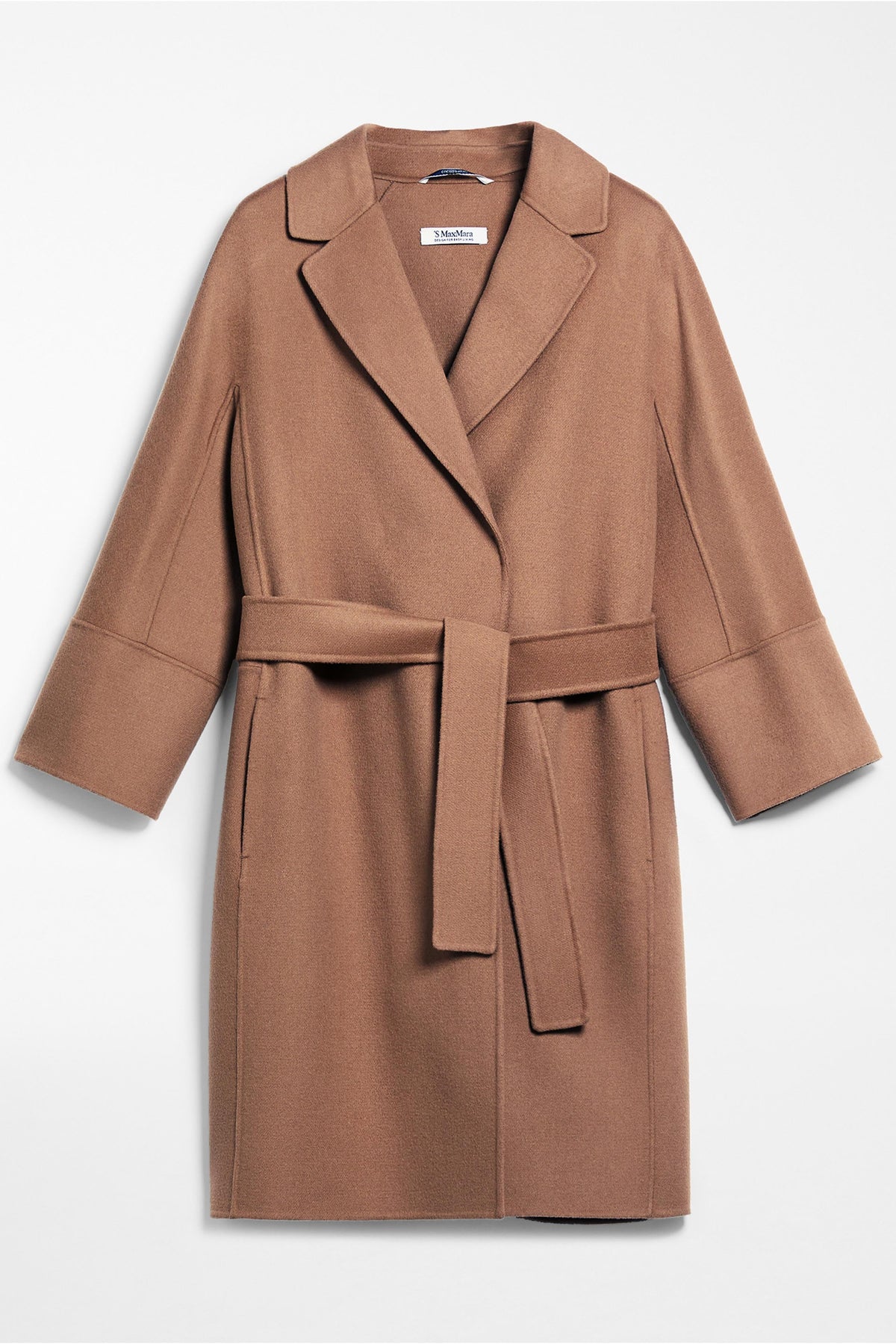 MAXMARA&#39;S BRANDS MANTELLO-MANTELLA  CAMMELLO / 34 Cappotto Donna in Lana &#39;S Max Mara Arona