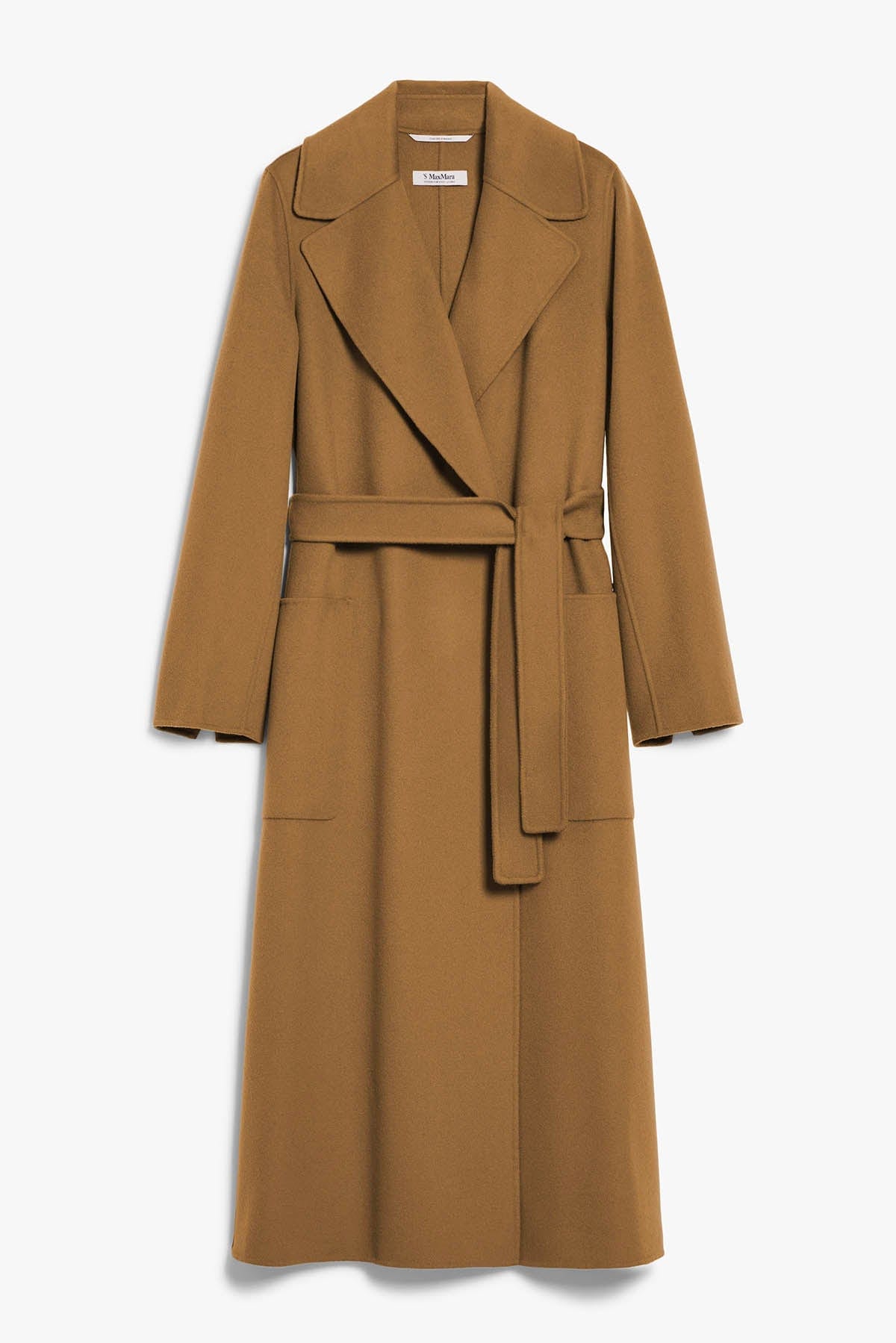 コート Max Mara Cappotto In Lana Cappotto lungo POLDO in lana nero Max Mara s Donna — Pier
