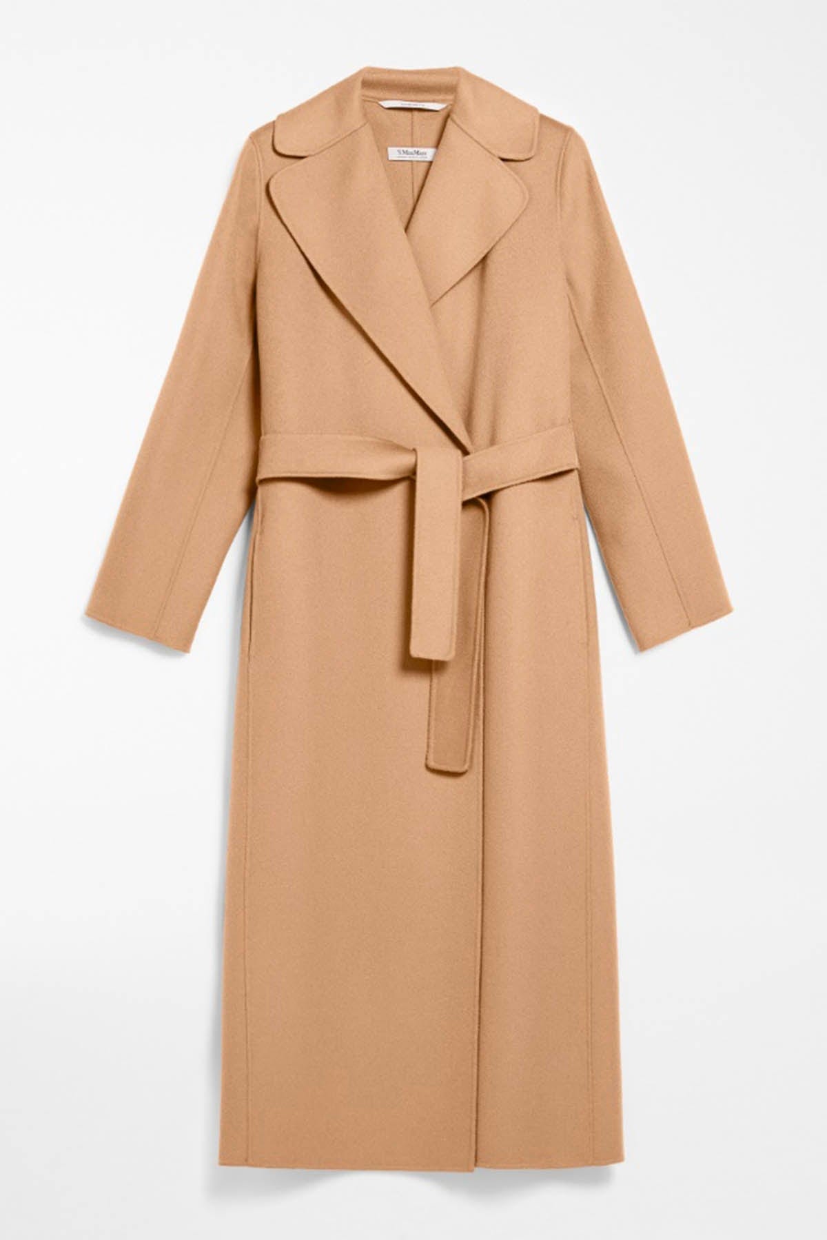 MAXMARA'S BRANDS MANTELLO-MANTELLA  CAMMELLO / 34 Cappotto Lana Donna 'S Max Mara Poldo