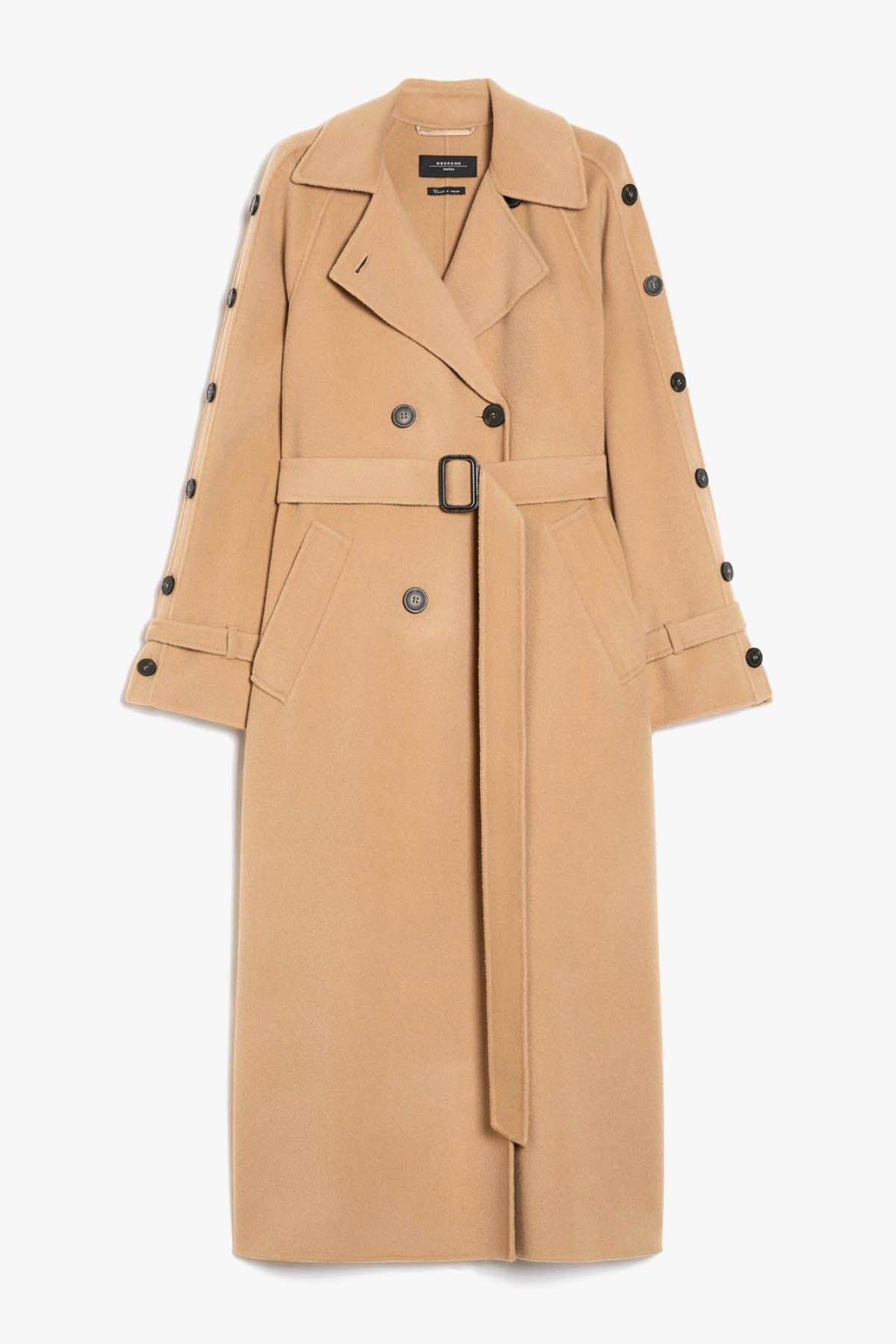 MAXMARA'S BRANDS MANTELLO-MANTELLA  CAMMELLO - BEIGE / 34 Cappotto Cammello Donna Weekend Max Mara Natale