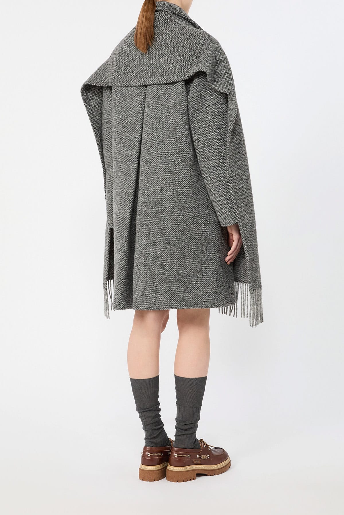 MAXMARA'S BRANDS MANTELLO-MANTELLA  Capopotto grigio donna Max Mara Weekend Wkdlatino