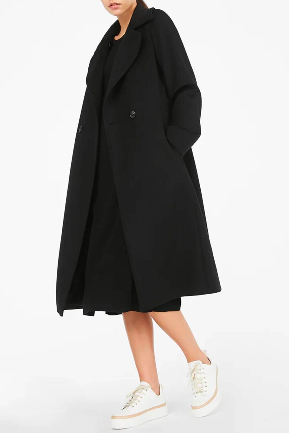 MAXMARA'S BRANDS MANTELLO-MANTELLA  Cappotto 100% lana donna Max Mara Studio Bcollage
