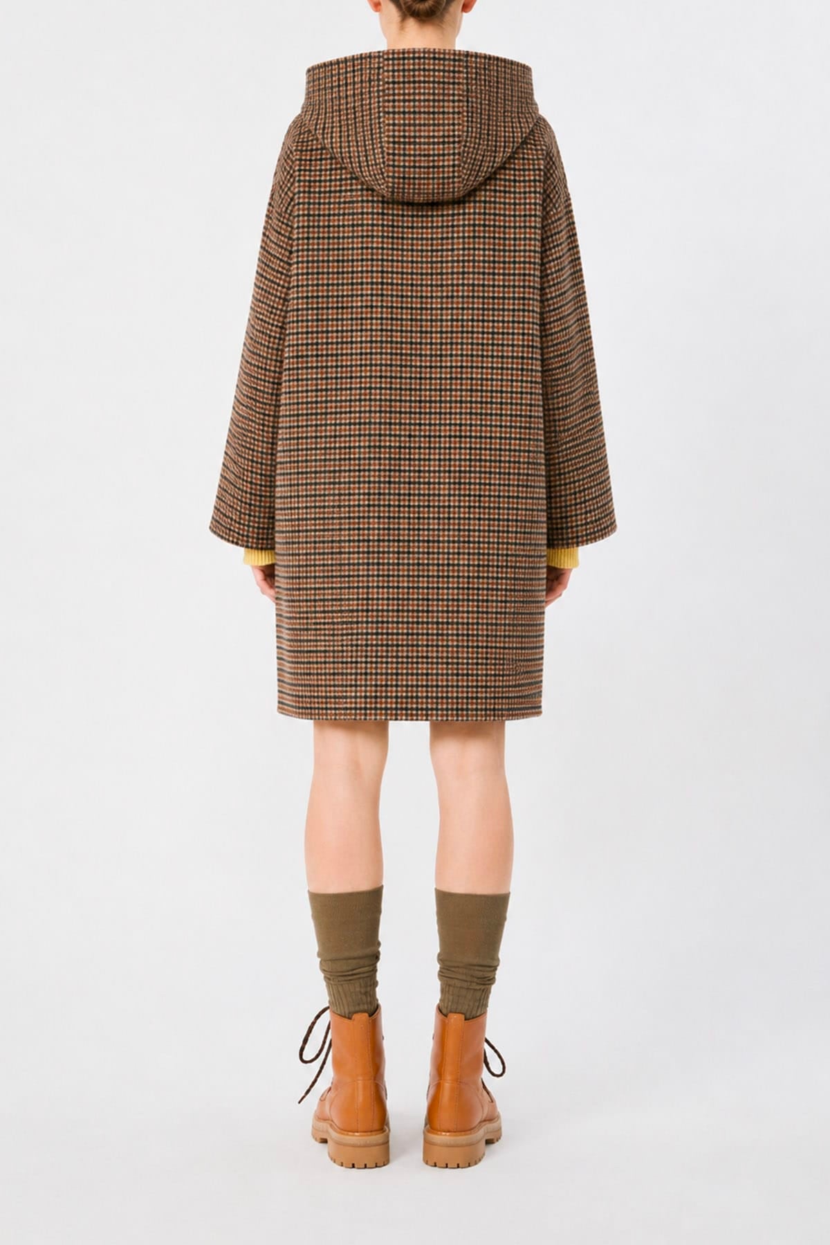 MAXMARA'S BRANDS MANTELLO-MANTELLA  Cappotto corto check donna Max Mara Weekend Wkdbalta