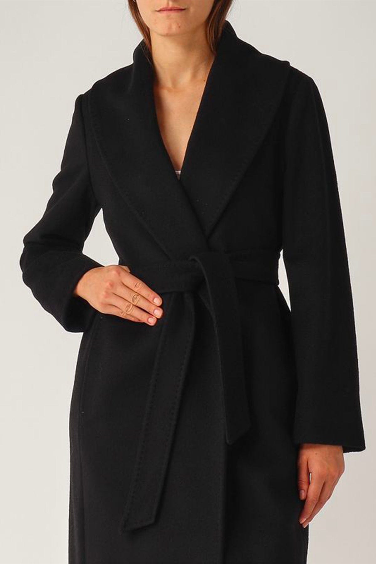 MAXMARA&#39;S BRANDS MANTELLO-MANTELLA  Cappotto donna in lana Max Mara Studio Loriana