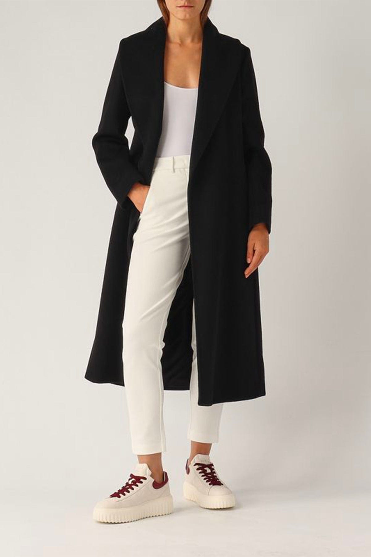 MAXMARA&#39;S BRANDS MANTELLO-MANTELLA  Cappotto donna in lana Max Mara Studio Loriana