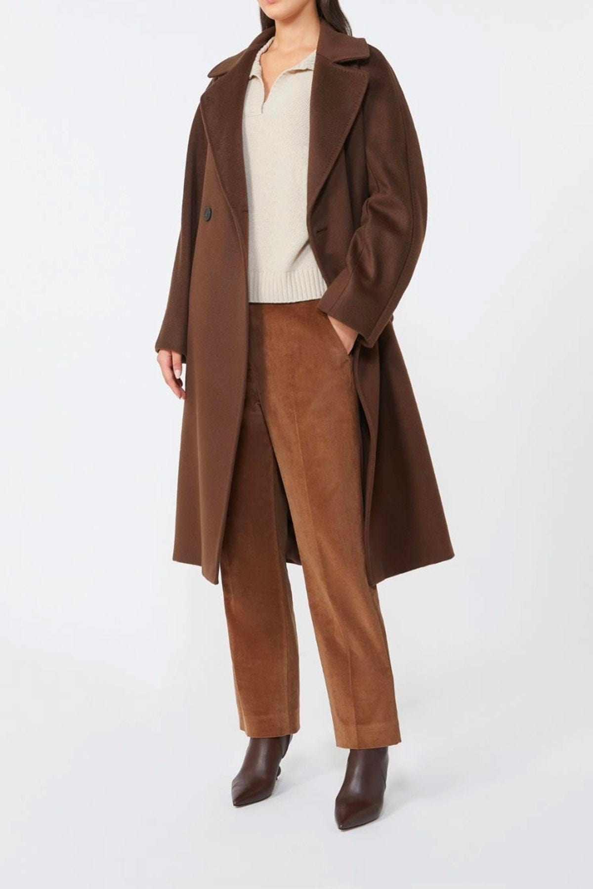 MAXMARA&#39;S BRANDS MANTELLO-MANTELLA  Cappotto Donna Max Mara Weekend in lana Resina