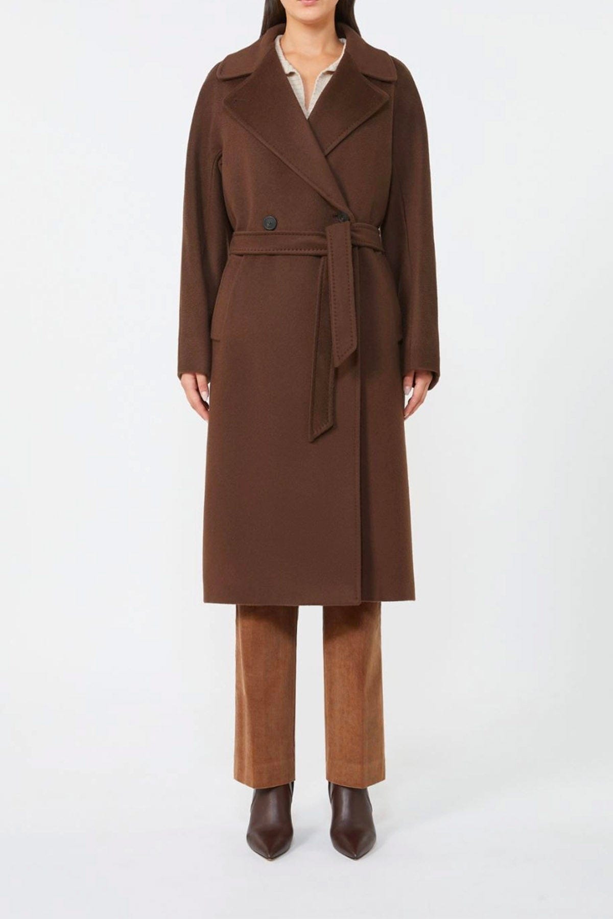 MAXMARA&#39;S BRANDS MANTELLO-MANTELLA  Cappotto Donna Max Mara Weekend in lana Resina
