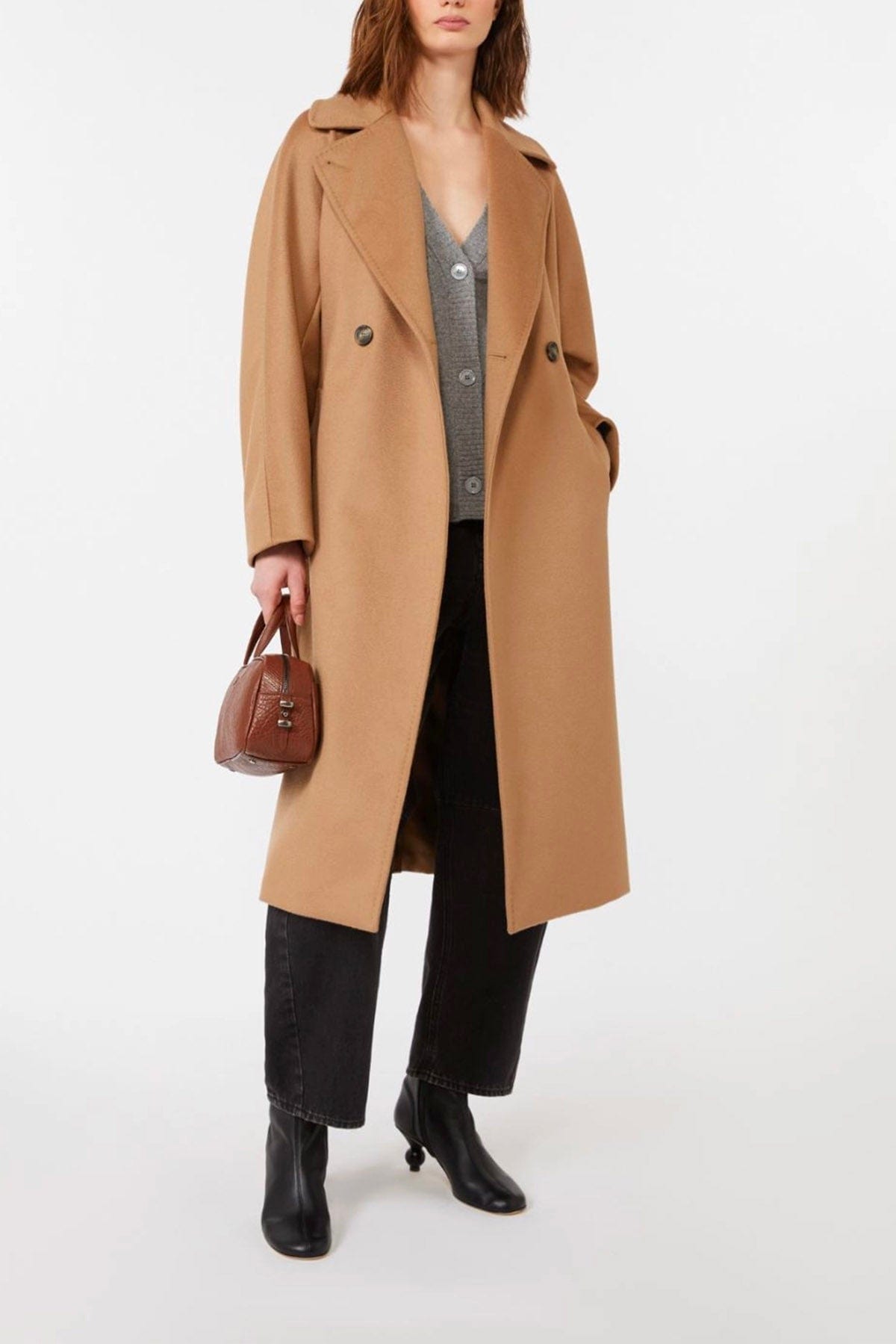 MAXMARA&#39;S BRANDS MANTELLO-MANTELLA  Cappotto Donna Max Mara Weekend in lana Resina