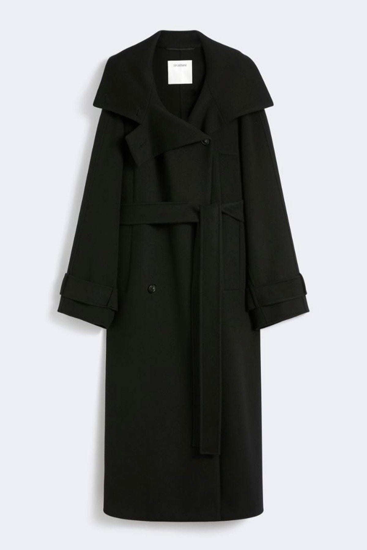 MAXMARA'S BRANDS MANTELLO-MANTELLA  NERO / 34 Cappotto doppiopetto over donna Sportmax Yole