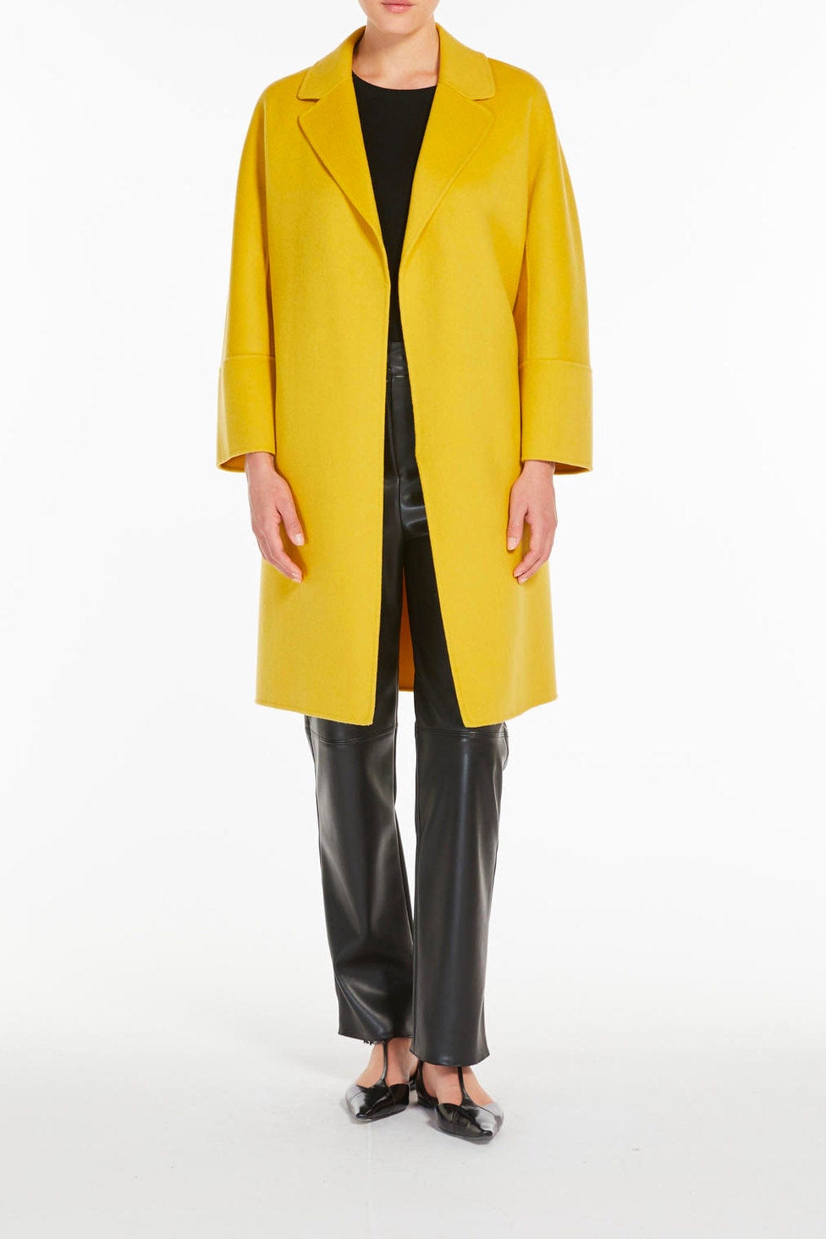 MAXMARA&#39;S BRANDS MANTELLO-MANTELLA  Cappotto in Drap Pura Lana &#39;S Max Mara Arona