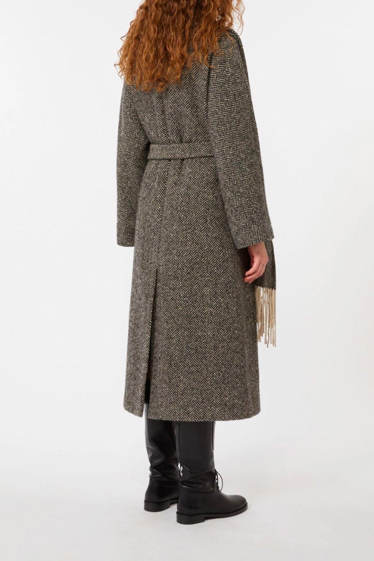 MAXMARA&#39;S BRANDS MANTELLO-MANTELLA  Cappotto in lana donna chevron Weekend Max Mara Zenica