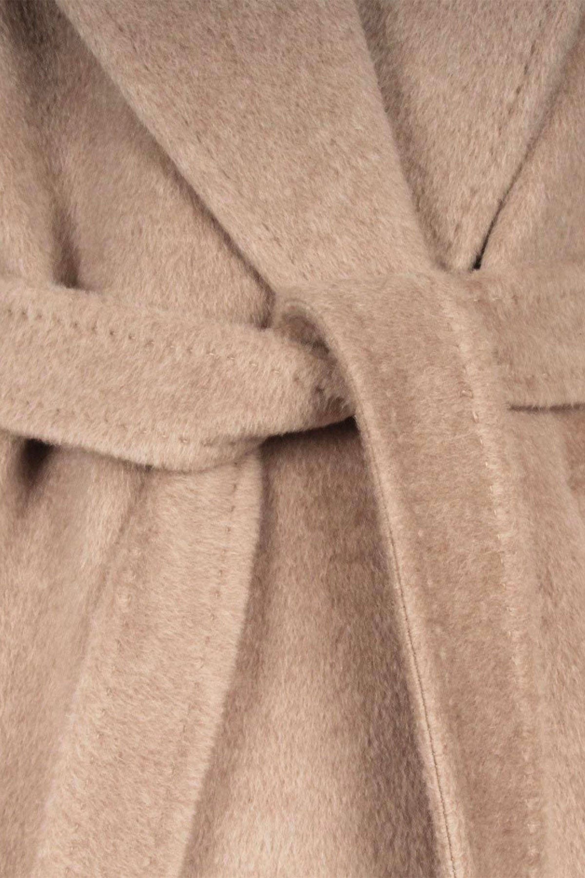 MAXMARA&#39;S BRANDS MANTELLO-MANTELLA  Cappotto in lana donna chiaro Weekend Max Mara Tempera