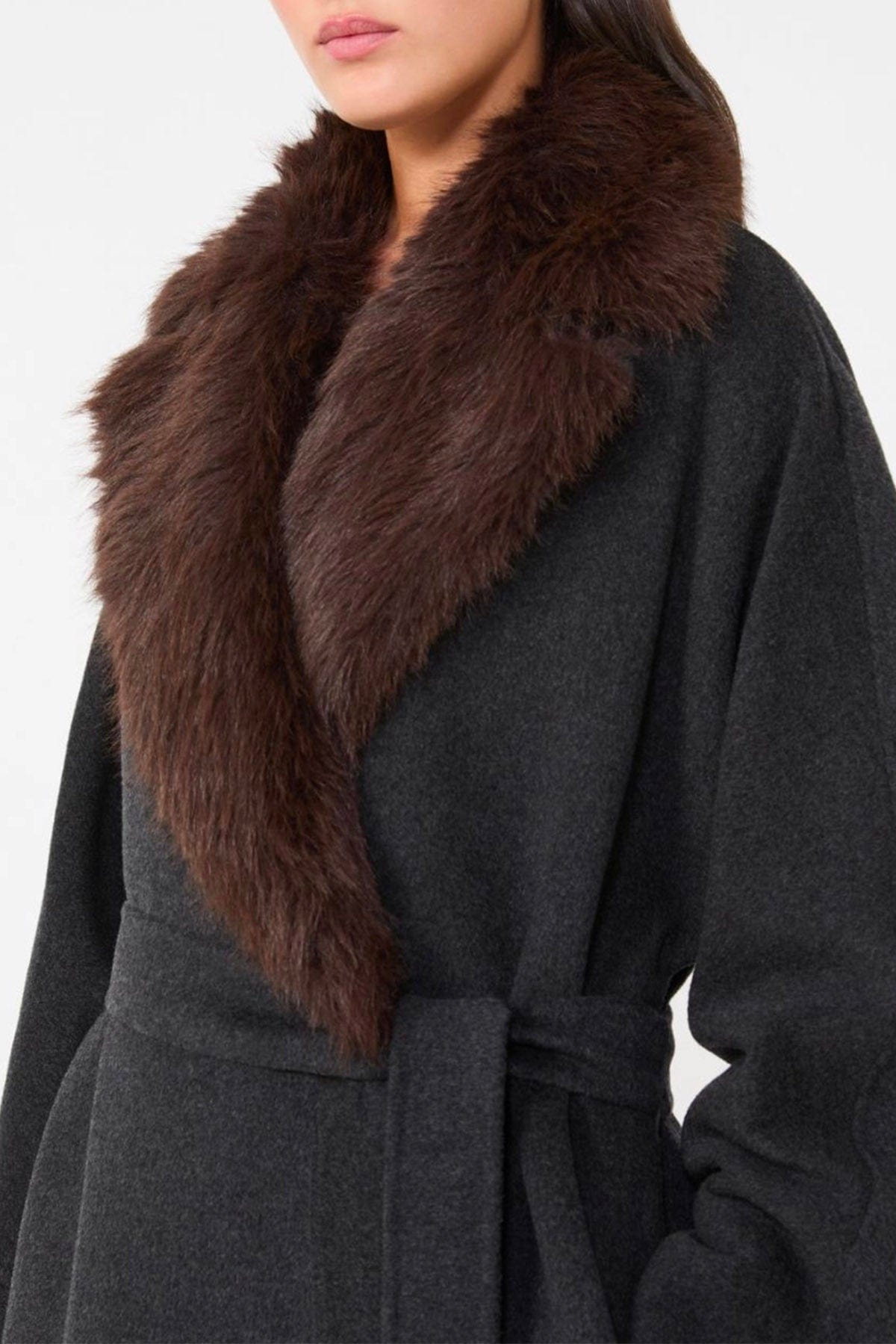 MAXMARA'S BRANDS MANTELLO-MANTELLA  ANTRACITE GRIGIO / 34 Cappotto in lana donna Max Mara Weekend Cacio1234